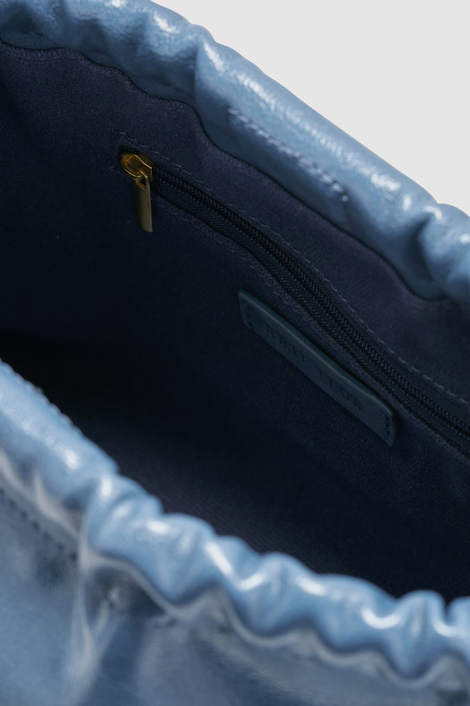 Brie Leon - Alma Bag - Mid Denim Nubuck