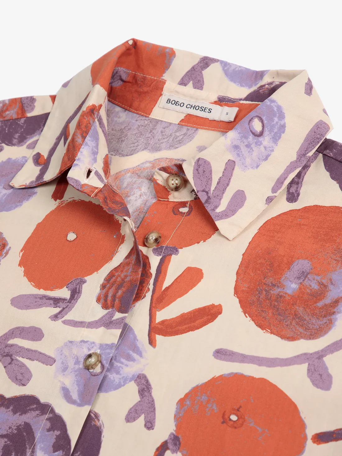Bobo Choses - Dahlia pattern shirt dress
