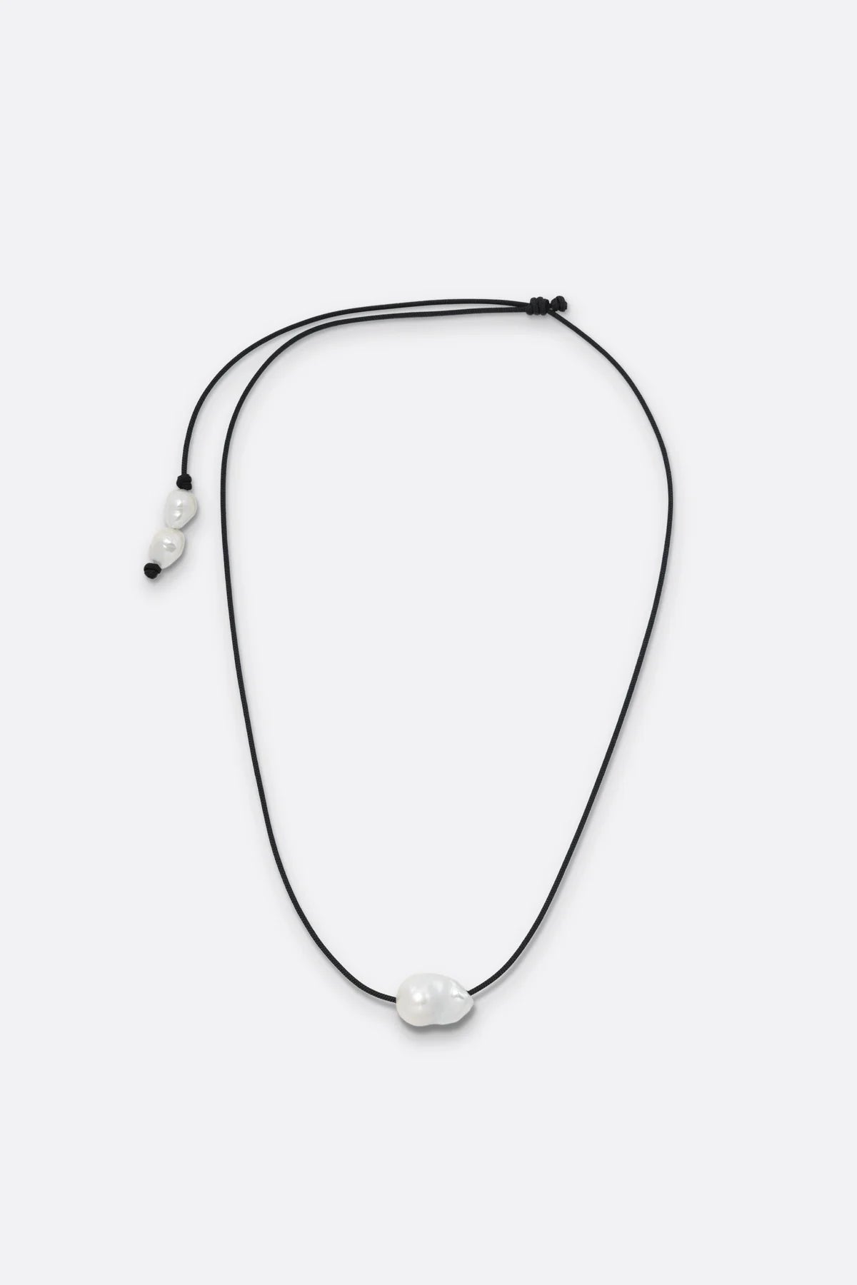 Nina Gordon - Baroque Pearl Cord Necklace