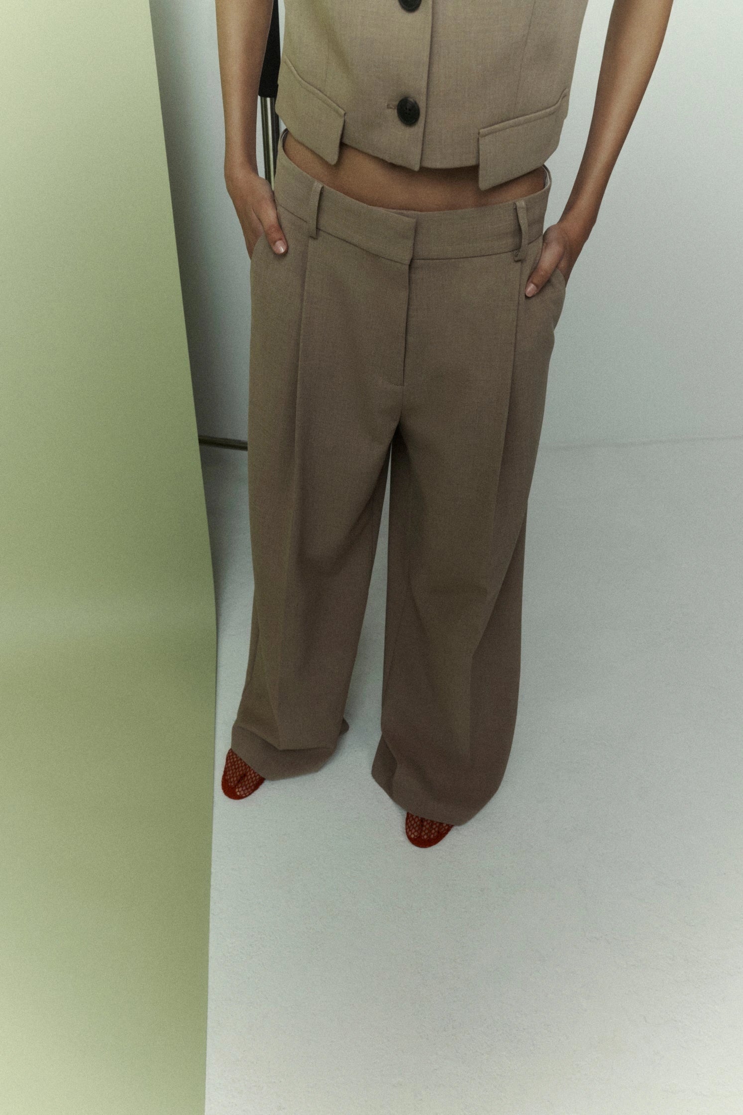 One of Others - Crawford Pant - Stone