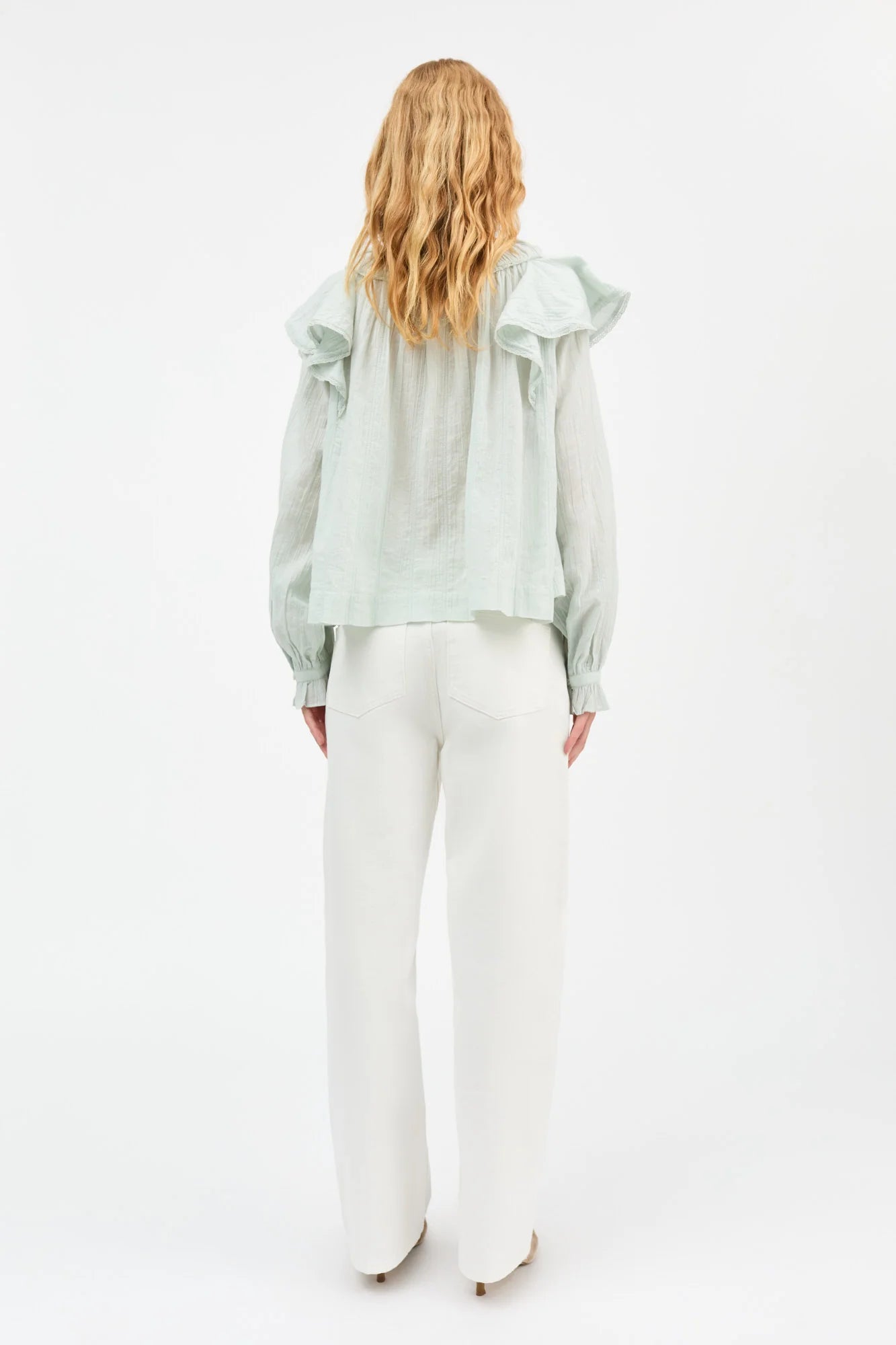Skall Studio - Clea Shirt - Light Aqua