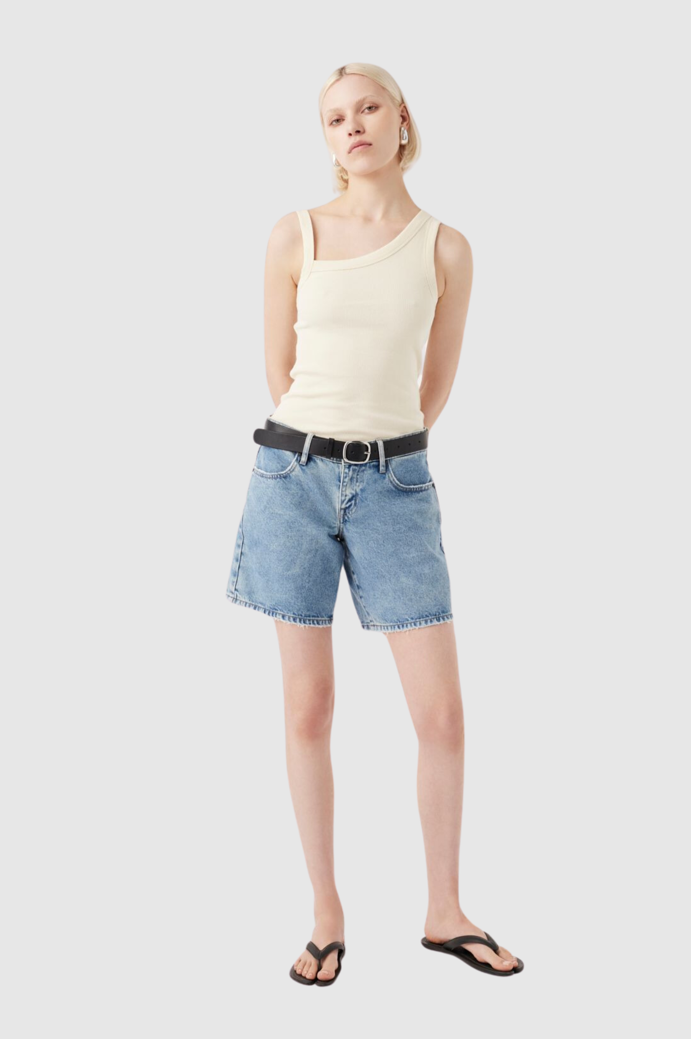 Outland Denim - Kira Low Bermuda Short - Heirloom