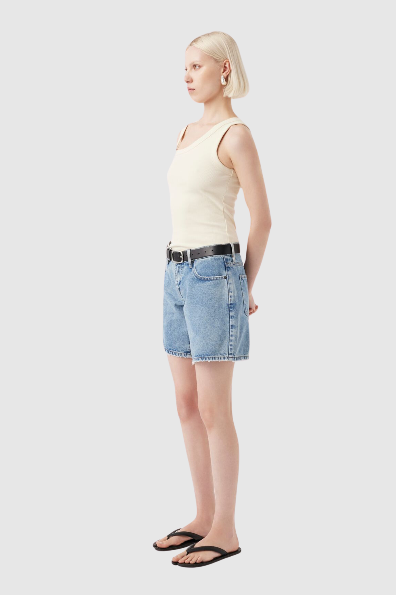 Outland Denim - Kira Low Bermuda Short - Heirloom