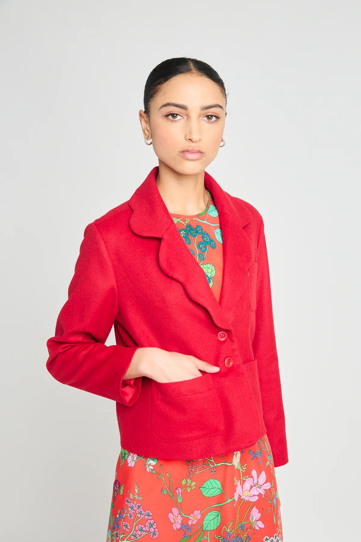 Twenty Seven Names - Reincarnation Blazer - Raspberry