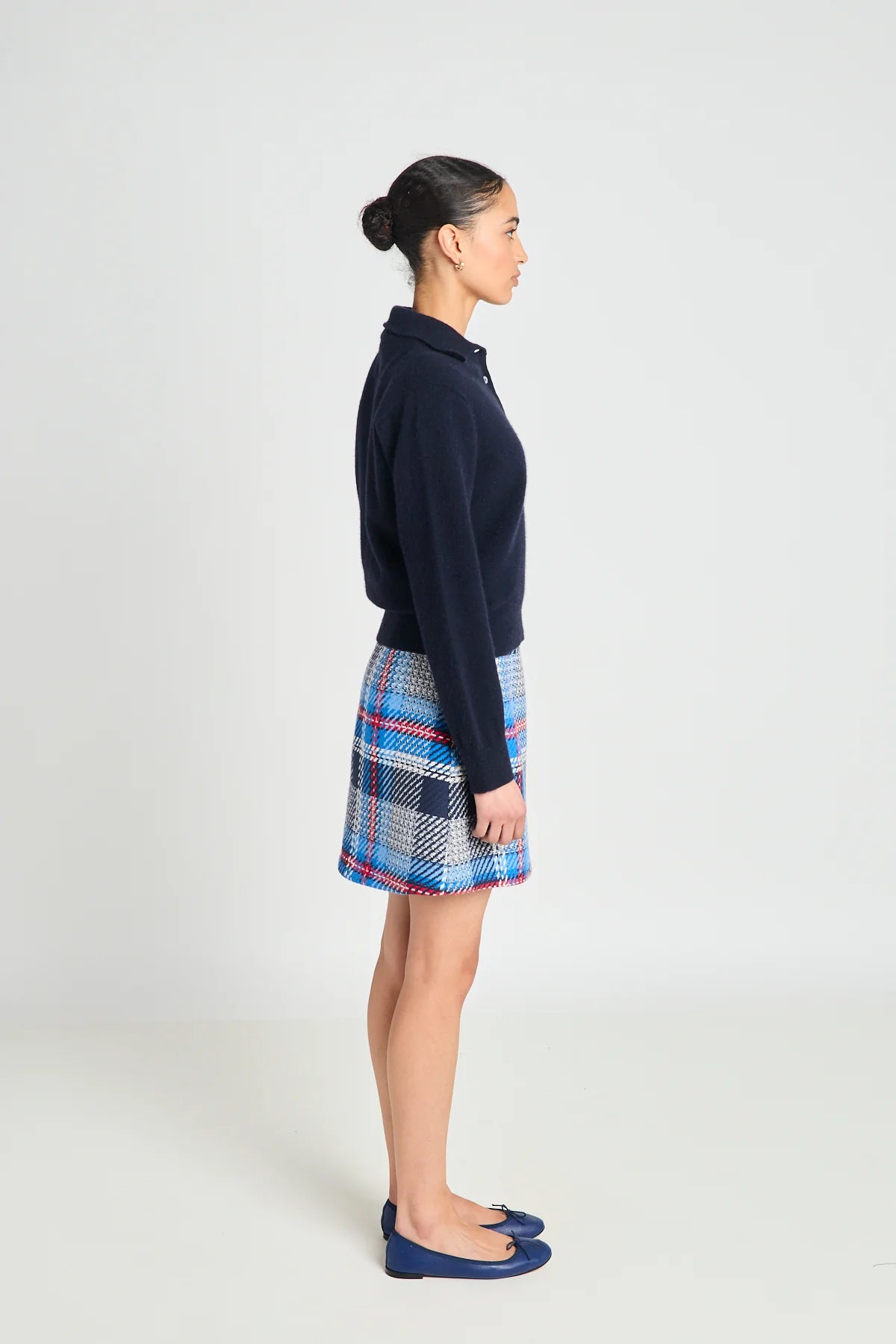 Twenty Seven Names - Multiverse Mini - Navy Plaid