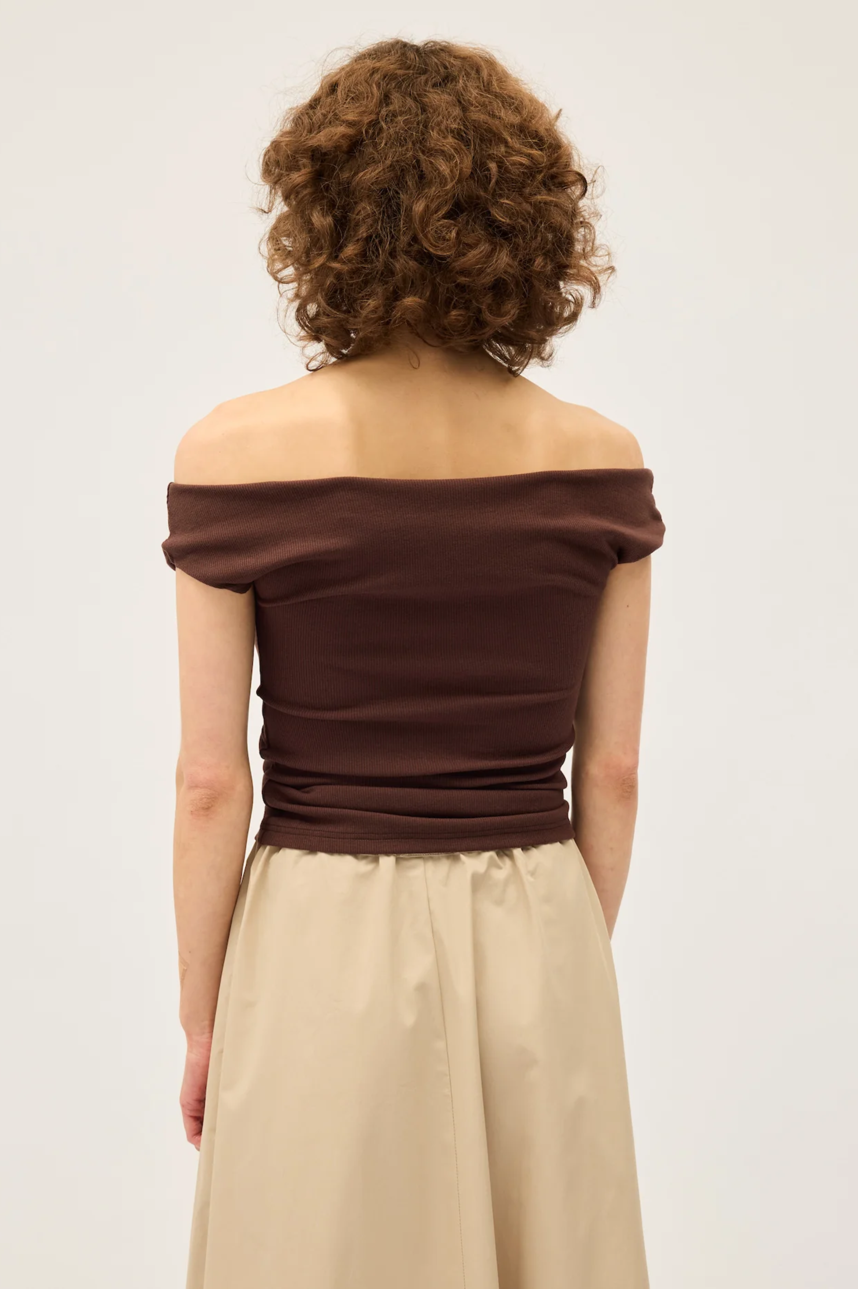 Dominique Healy - Niveah Tee - Chocolate Rib