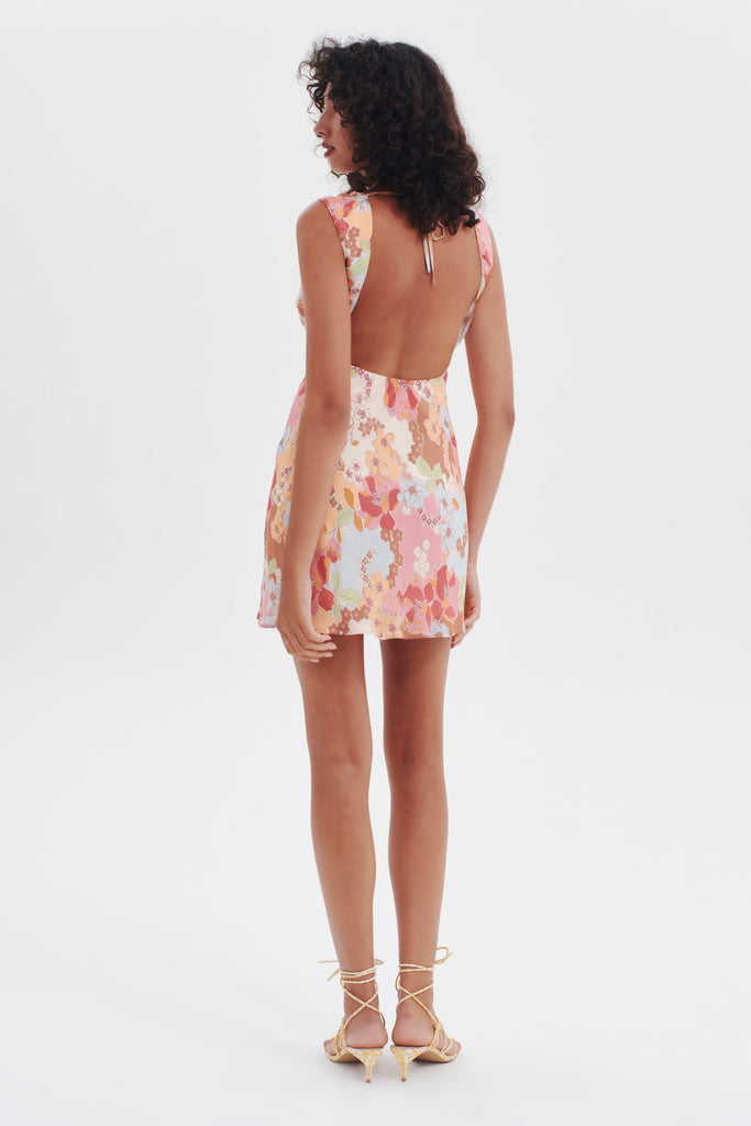 Ownley - Dream Lover Mini Dress - Patchwork