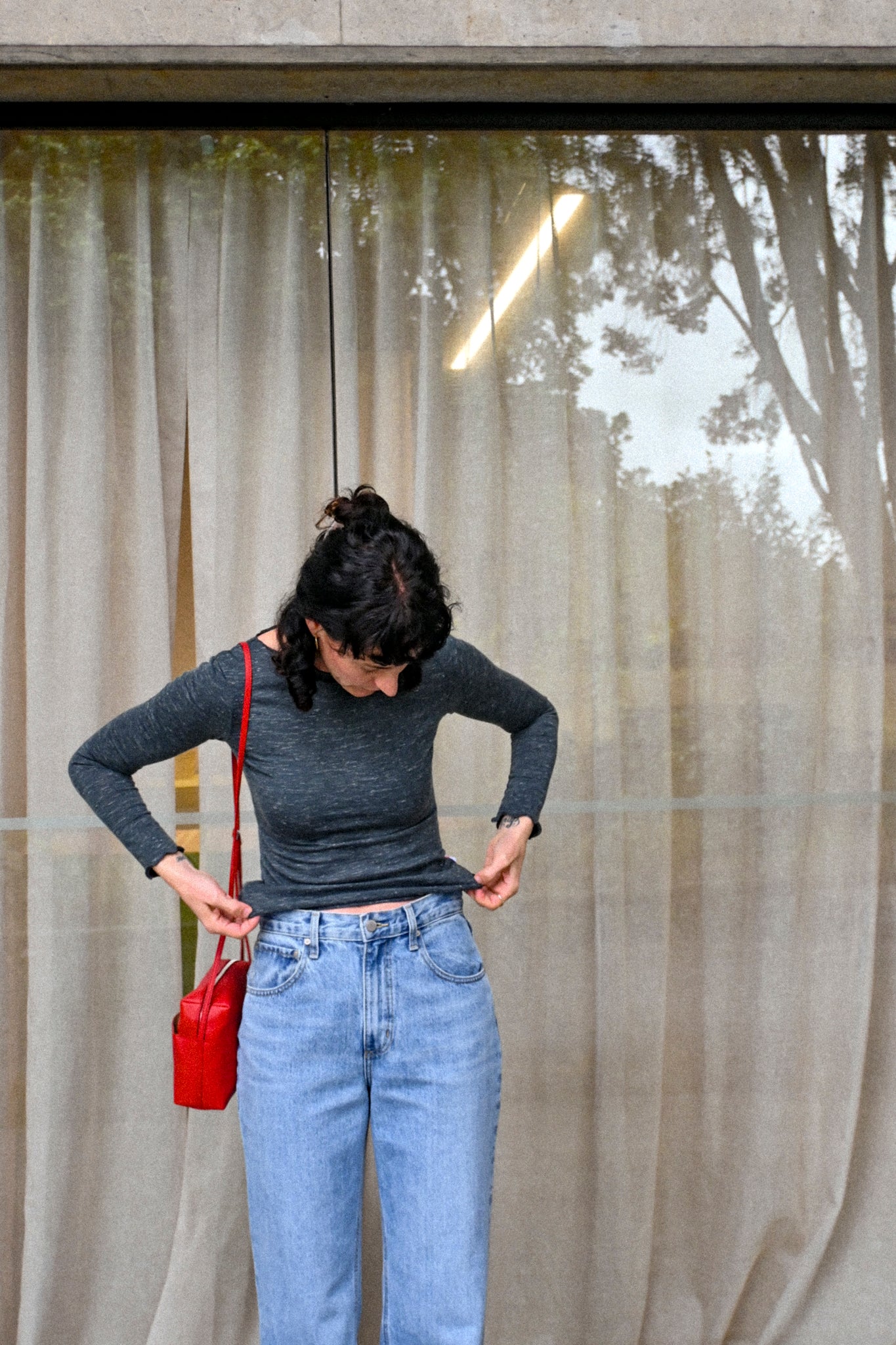 ANNIE - Kate L/S Merino - Seaweed Marle