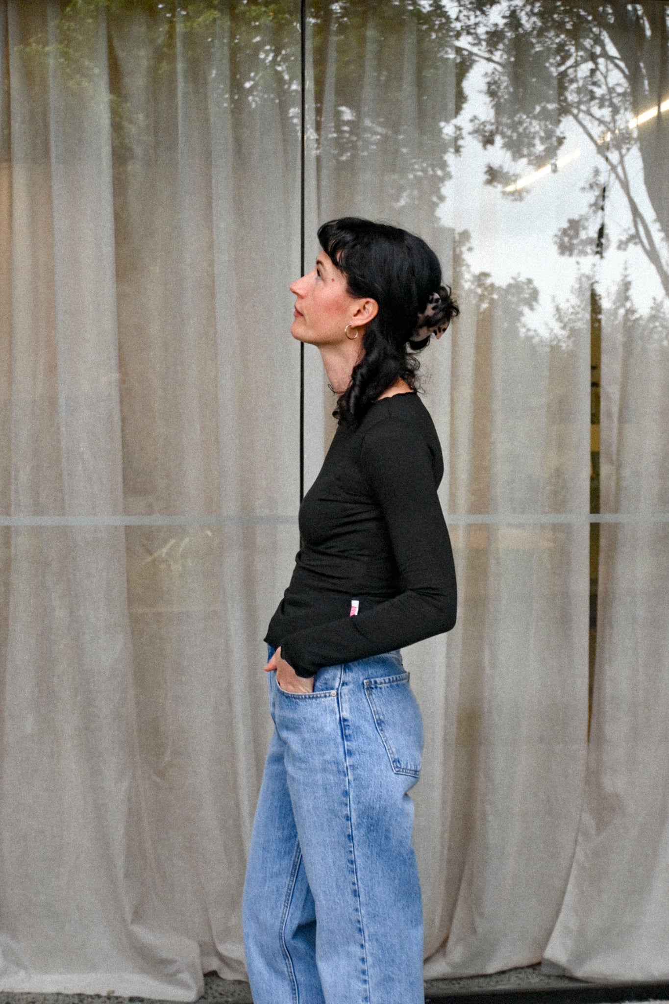 ANNIE - Kate L/S Merino - Black