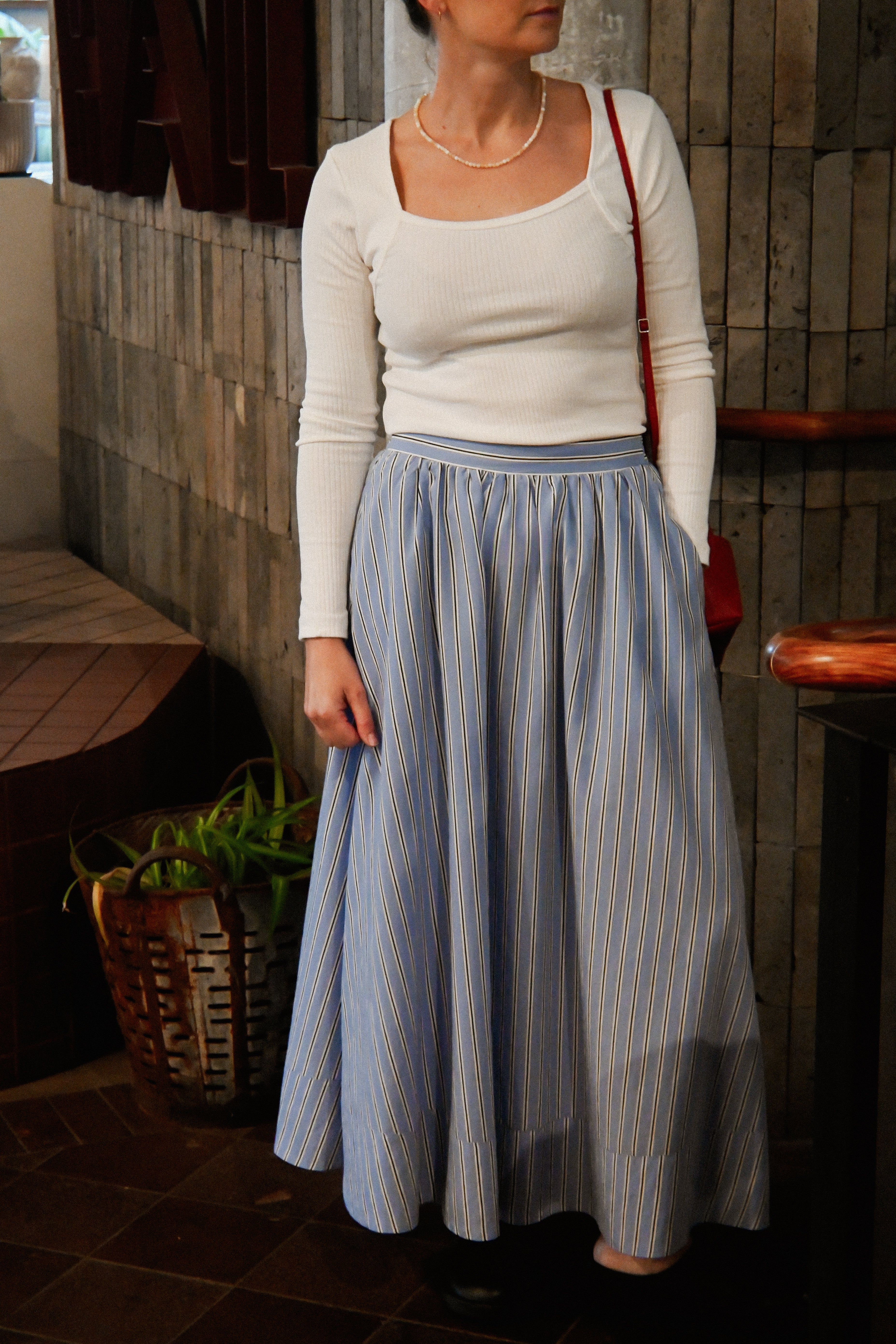 Annie - Juni Long-Sleeve - White