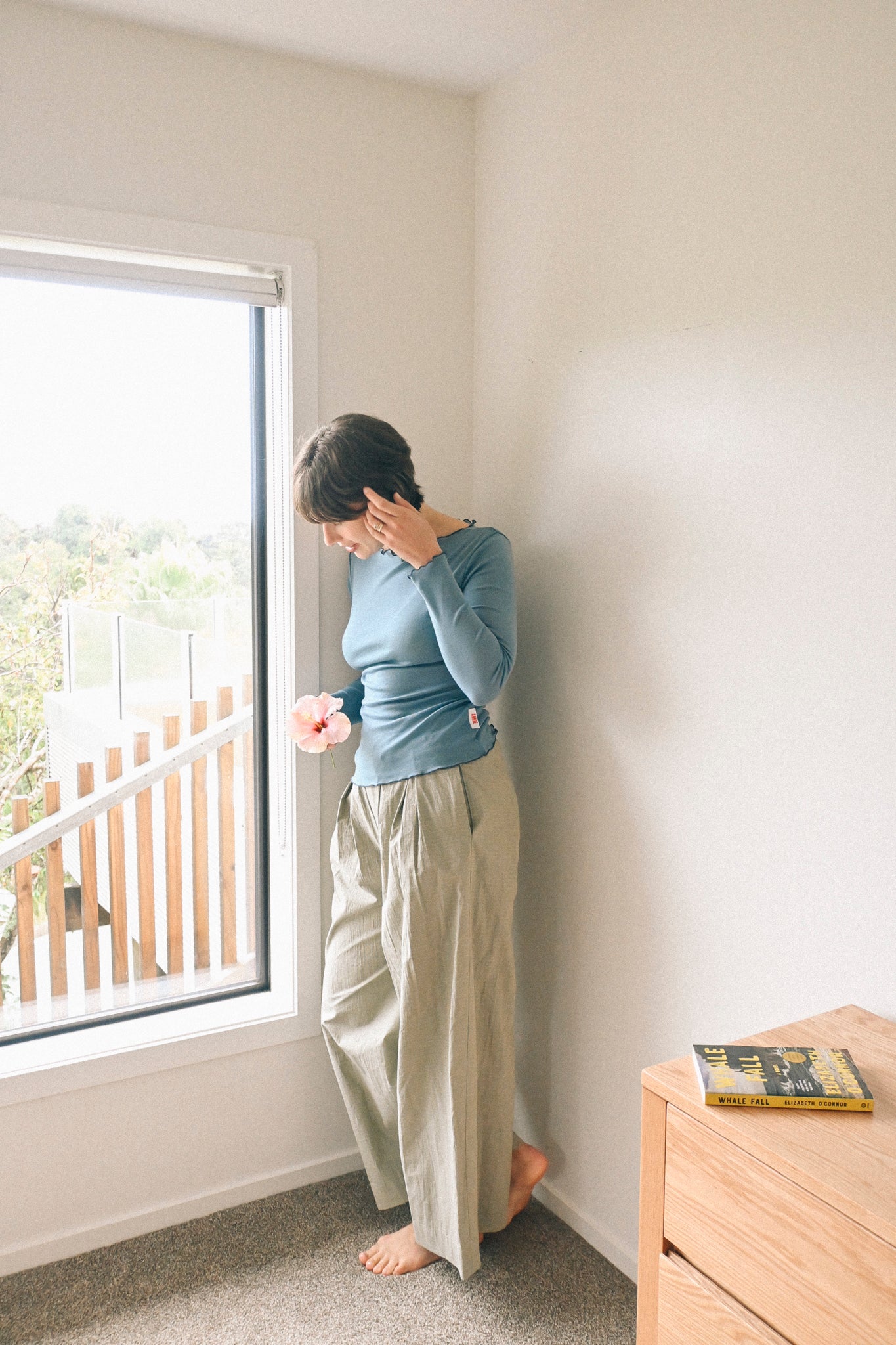 ANNIE - Kate L/S Merino - Sky Blue