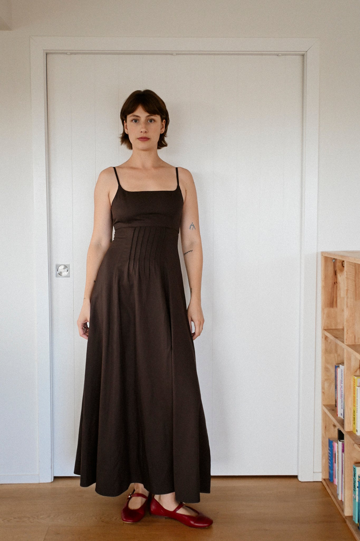 ANNIE - August Dress - Chocolate