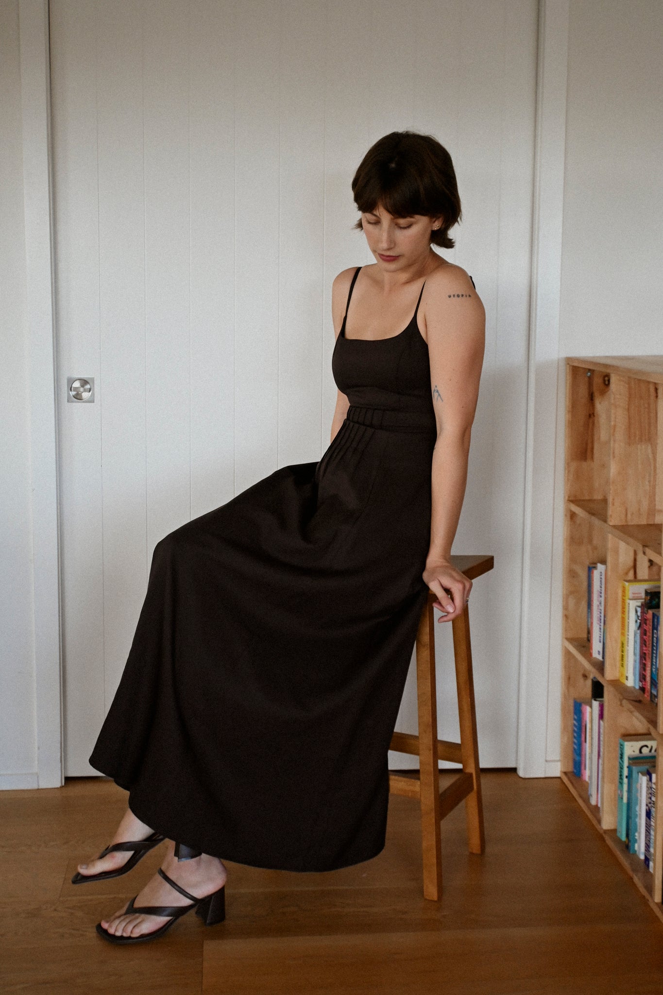 ANNIE - August Dress - Chocolate