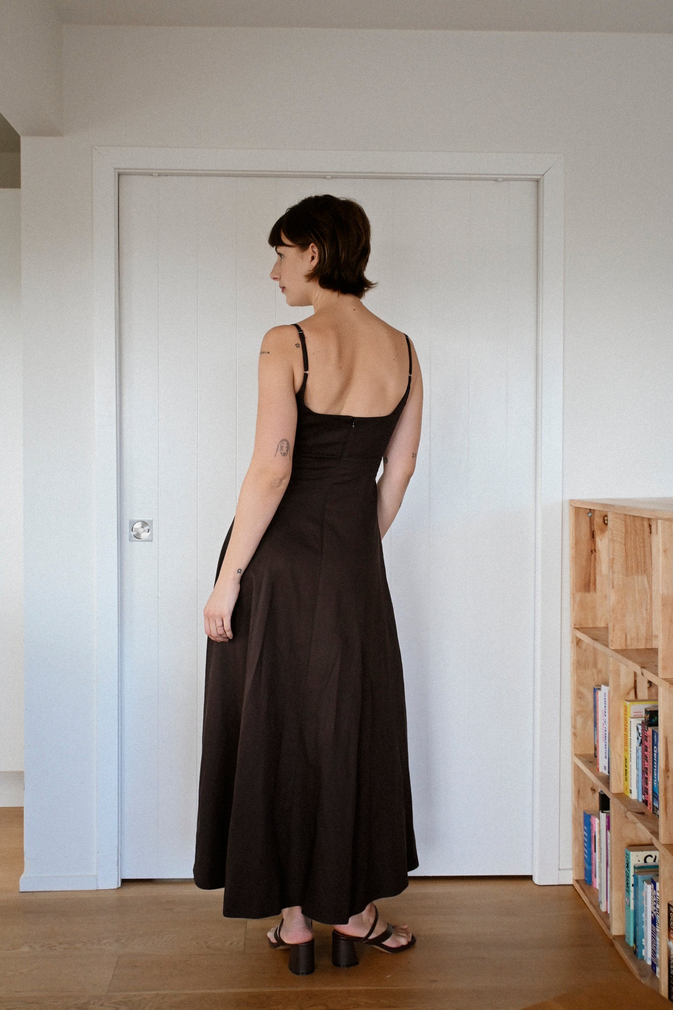 ANNIE - August Dress - Chocolate