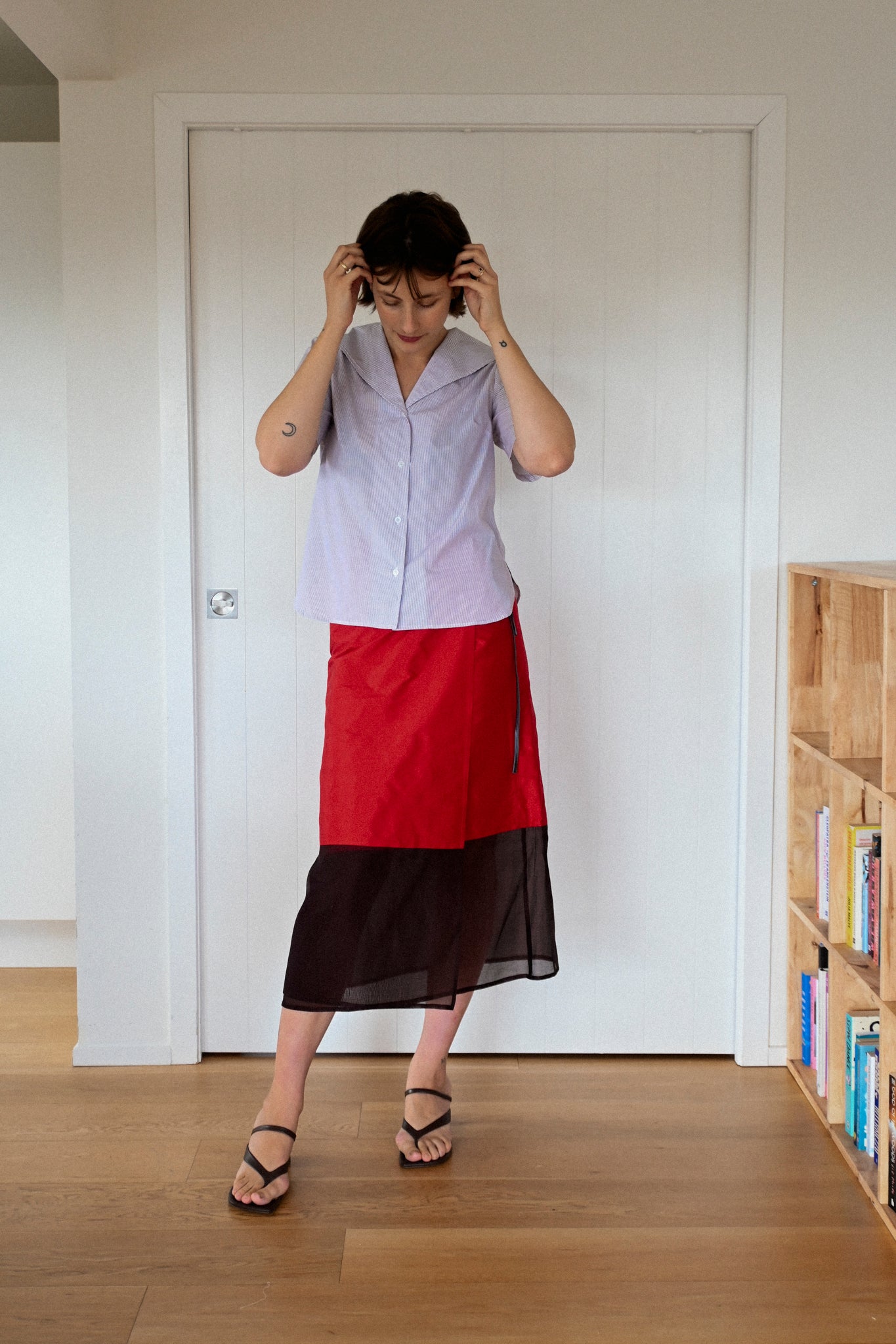 ANNIE - Porter Skirt - Red