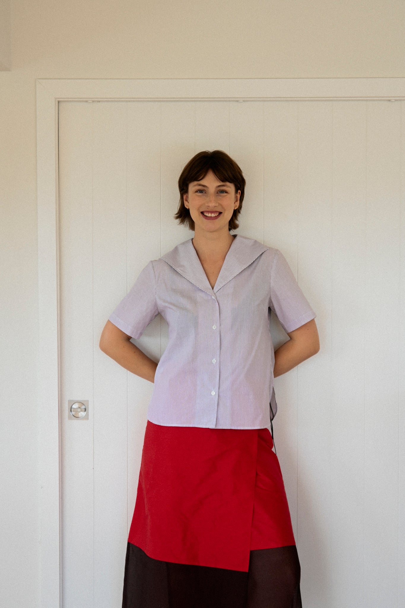 ANNIE - Porter Skirt - Red