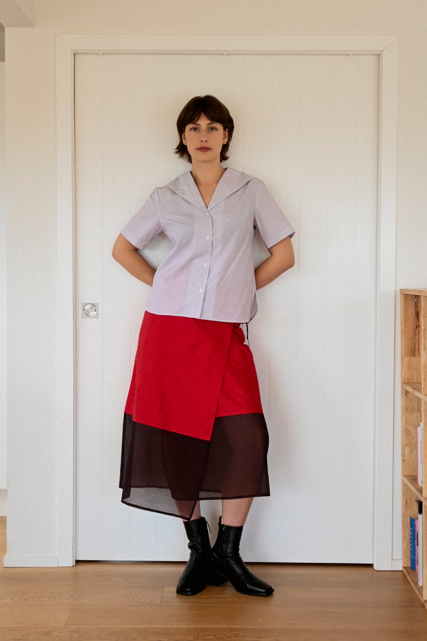 ANNIE - Porter Skirt - Red