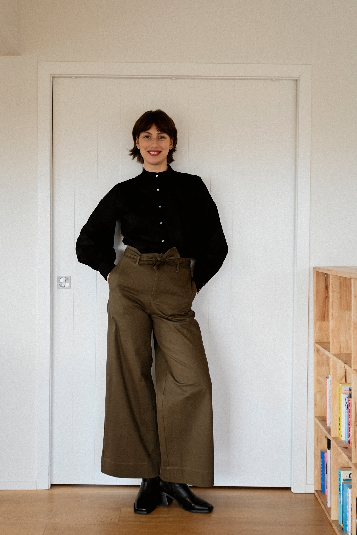 ANNIE - Parker Pant - Olive
