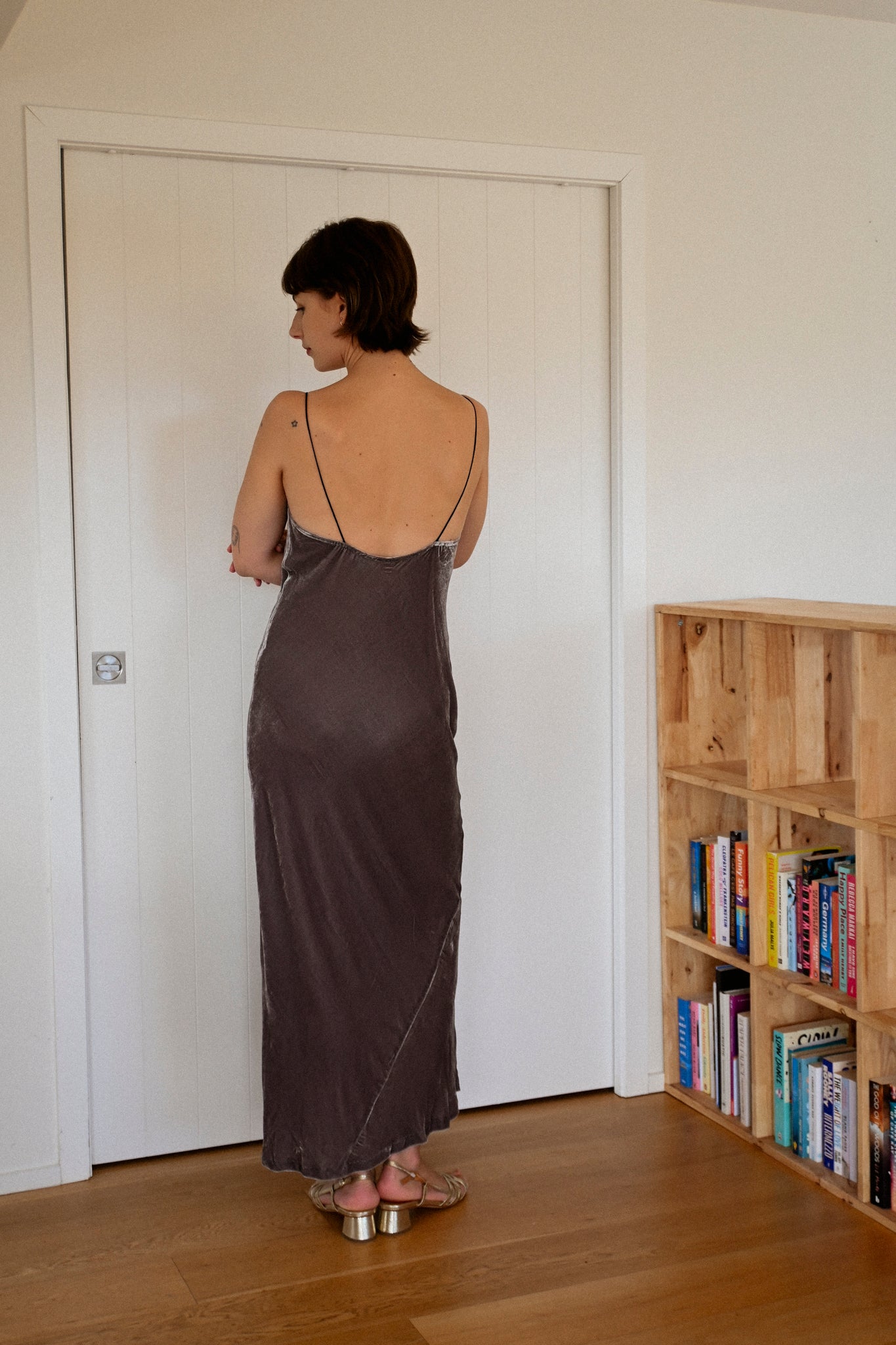ANNIE - Paloma Dress - Pebble - Pre-order