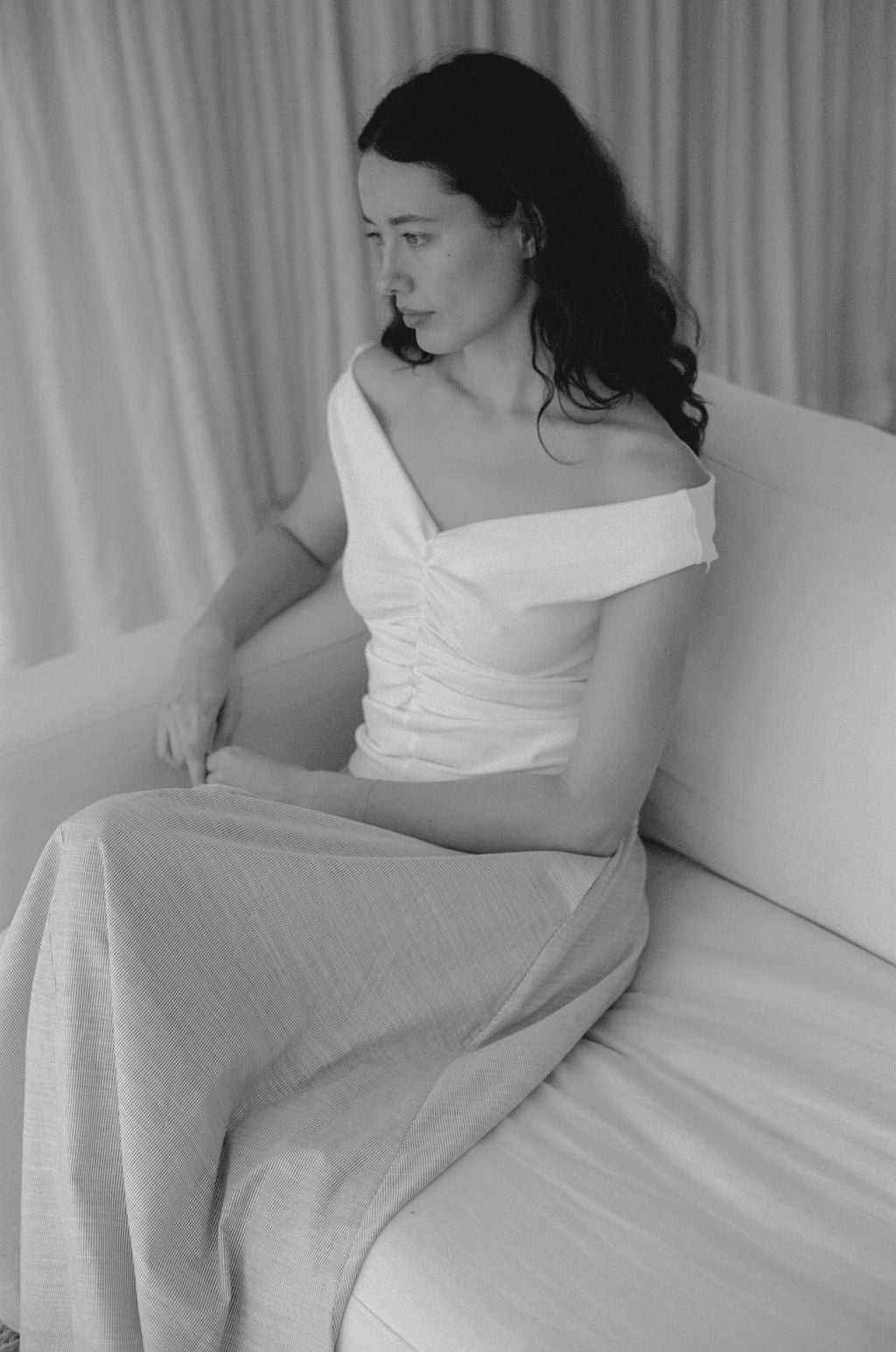 Dominique Healy - Niveah Tee - Off White