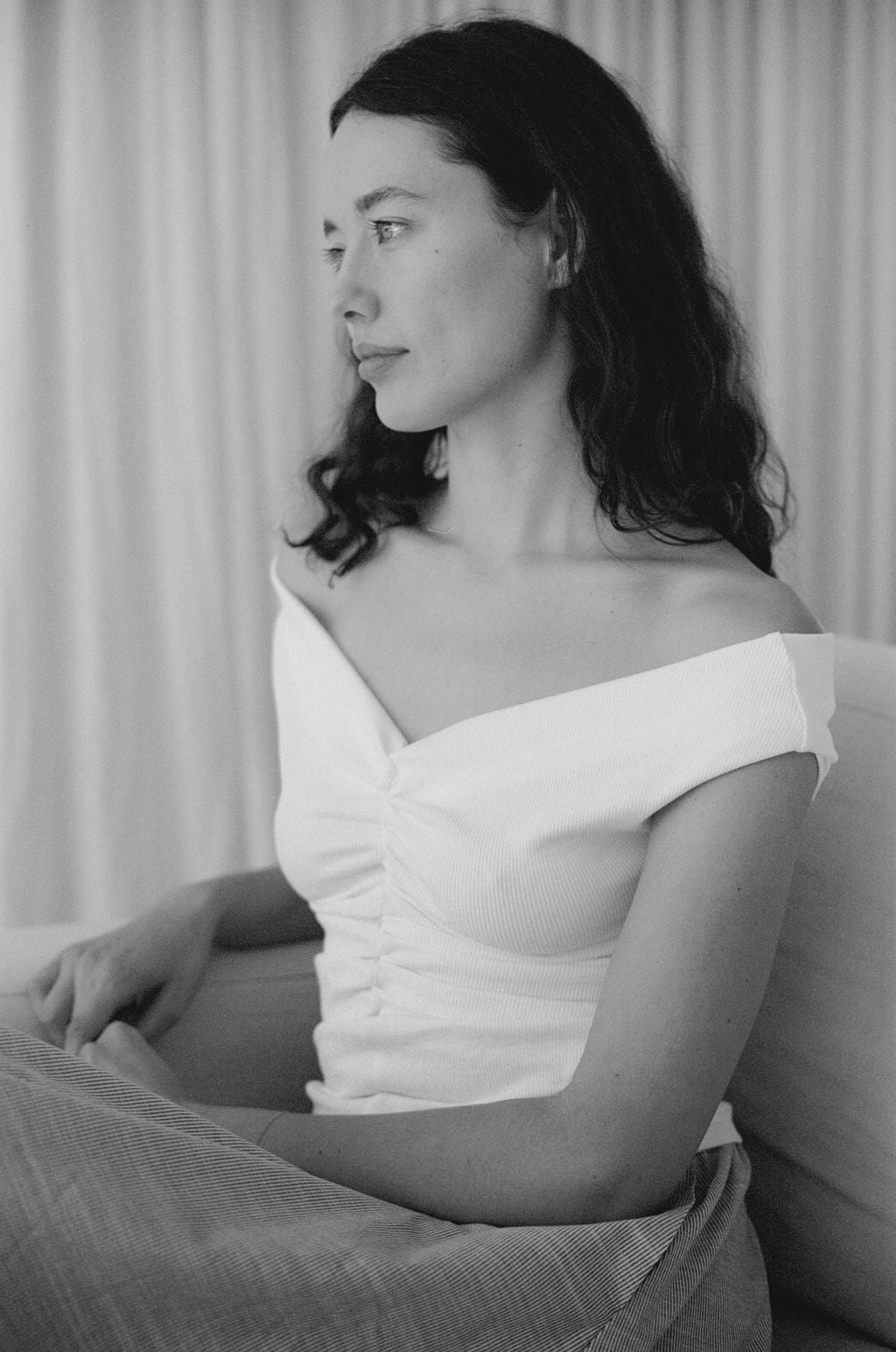 Dominique Healy - Niveah Tee - Off White