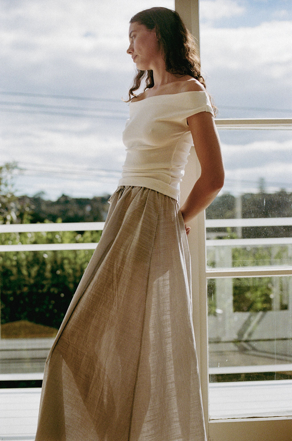 Dominique Healy - Niveah Tee - Off White