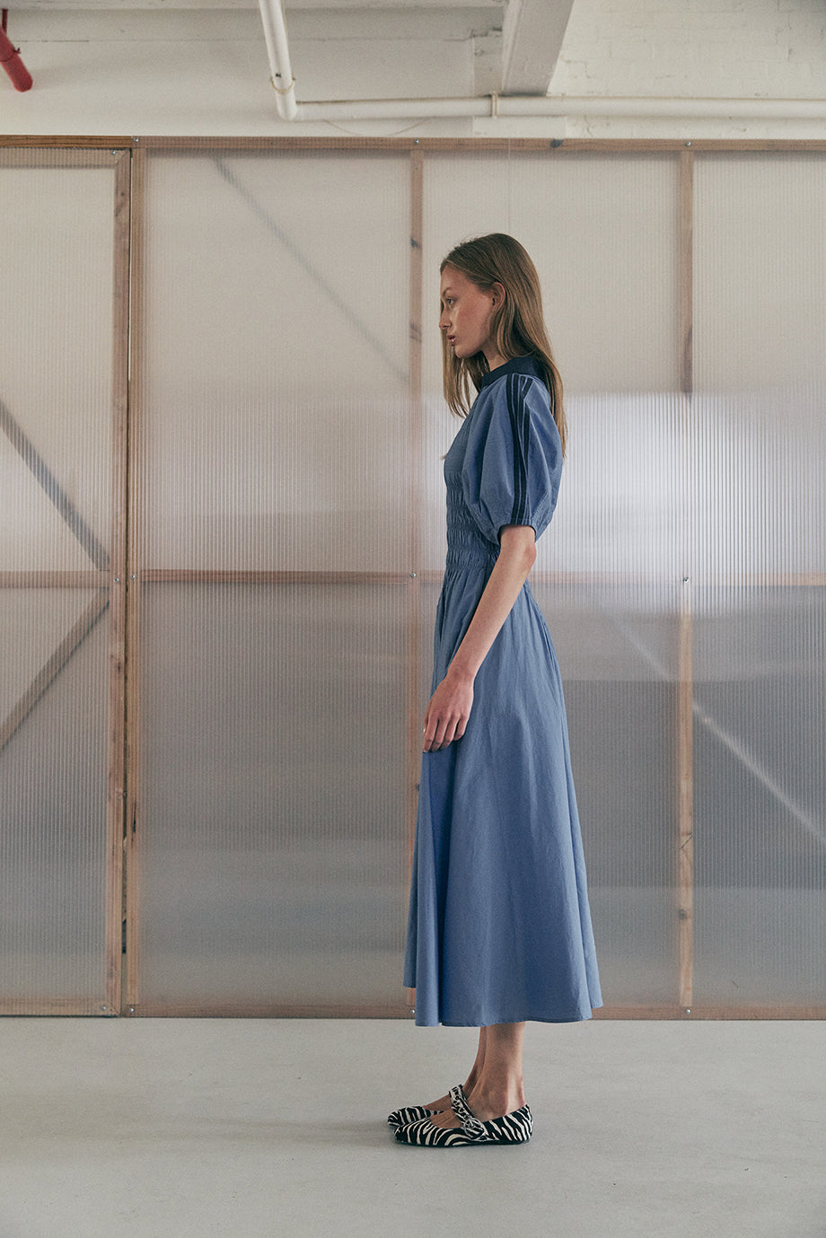 Muse the Label - Field Dress - Blue