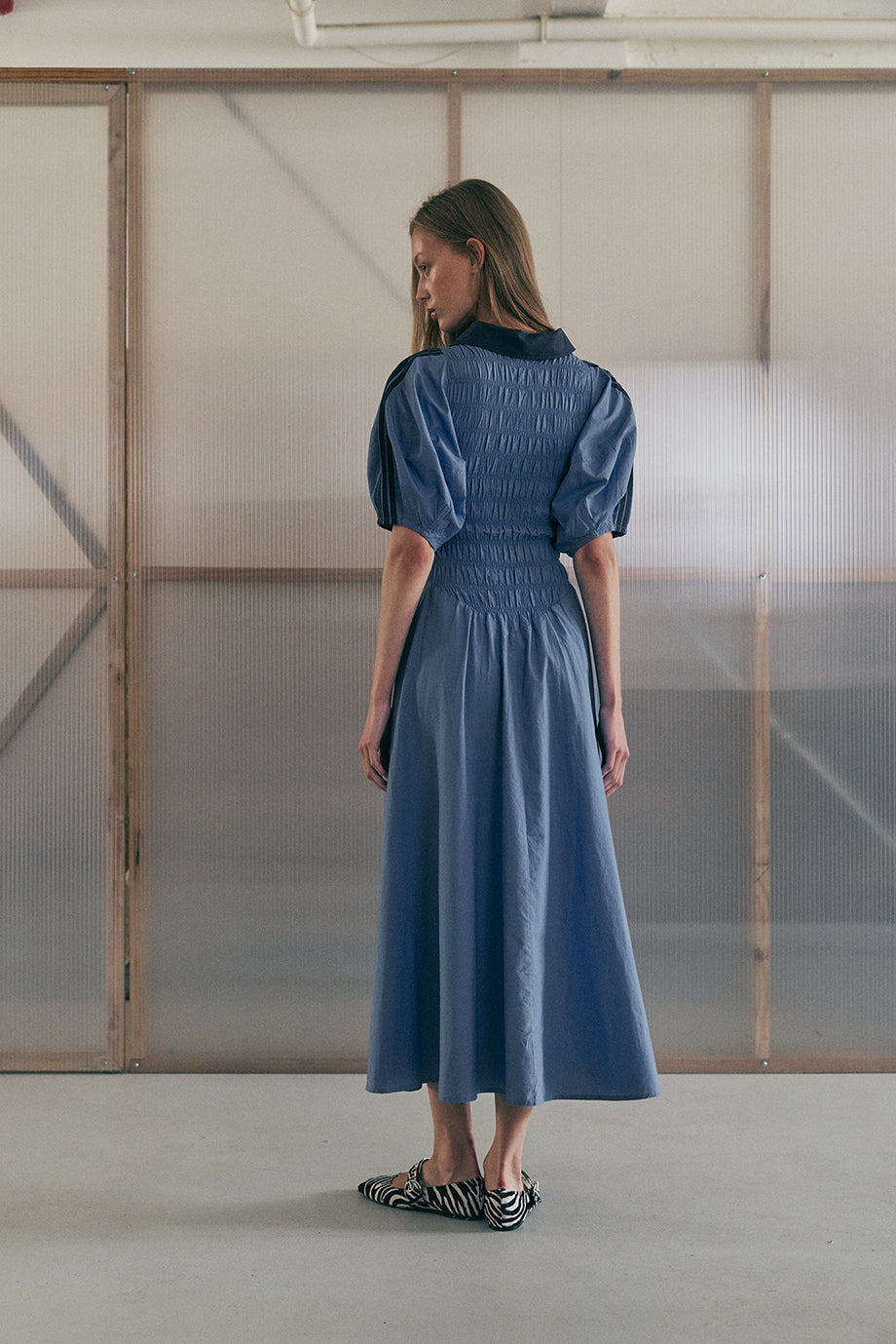 Muse the Label - Field Dress - Blue