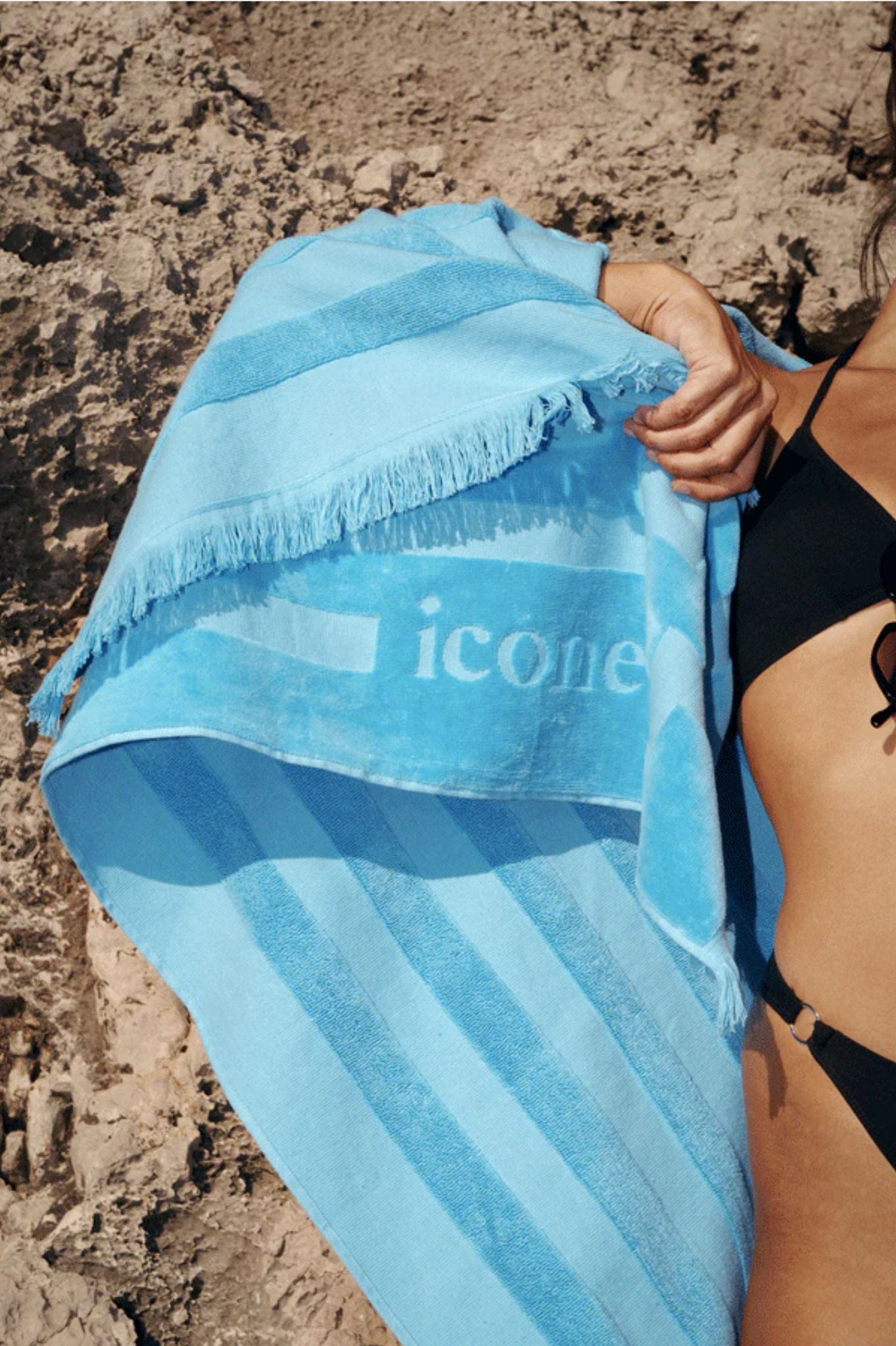 ICONE - Blue Towel - Made in Portugal