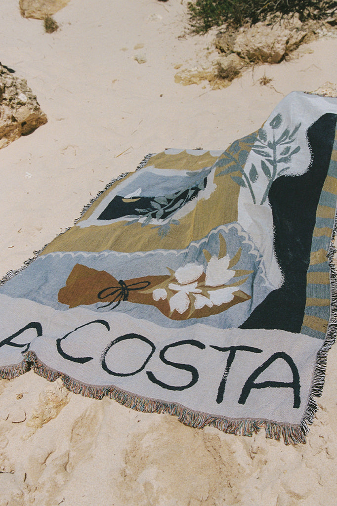 Soleil Soleil - Woven Blanket - La Costa