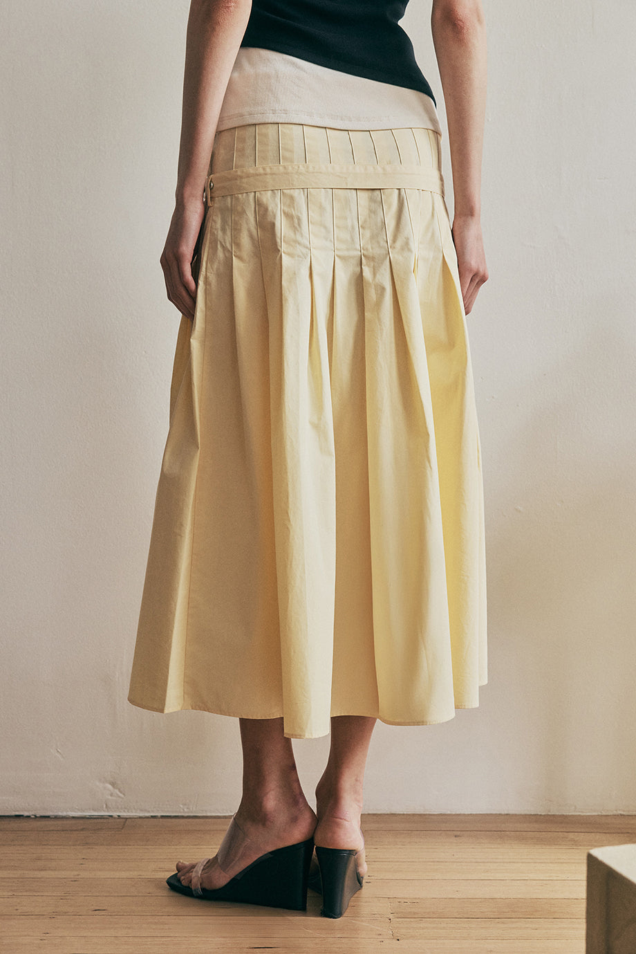 Muse the Label - Greta Skirt - Butter Yellow