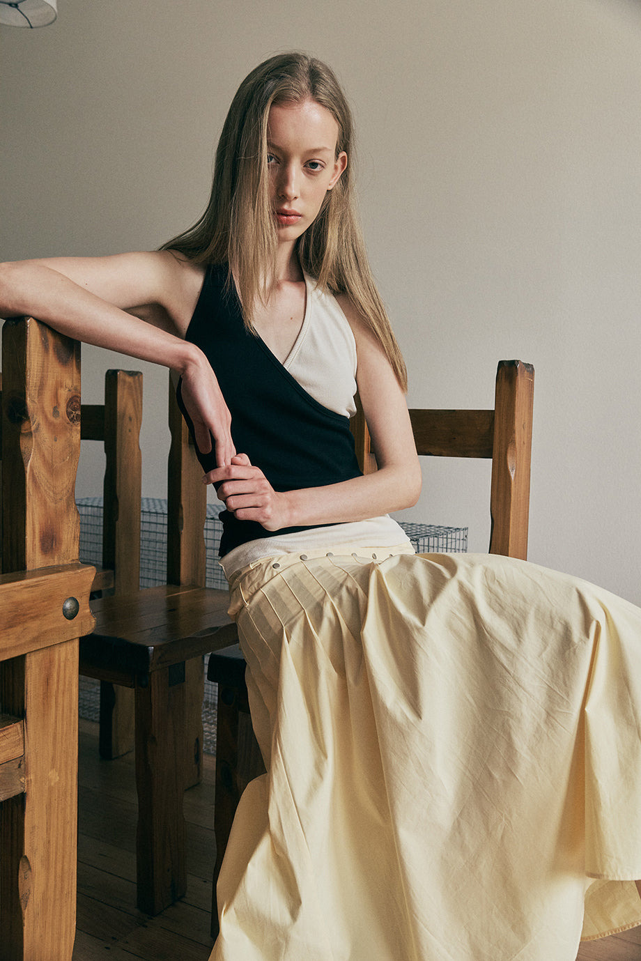 Muse the Label - Greta Skirt - Butter Yellow