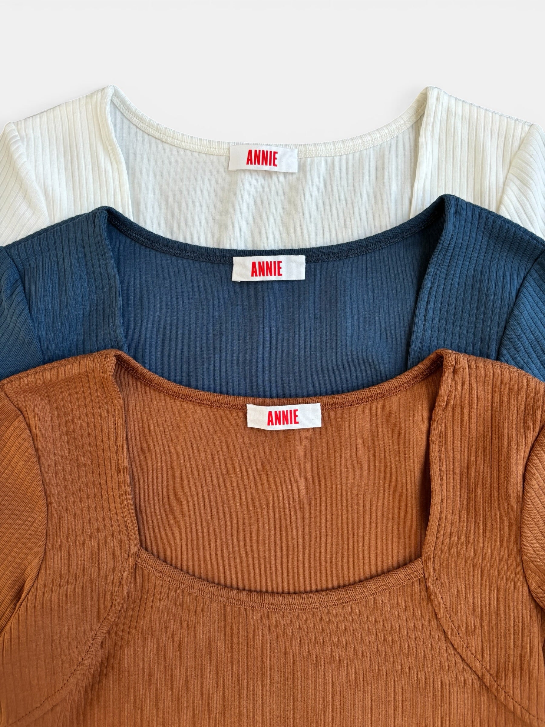 Annie - Juni Long-Sleeve - White
