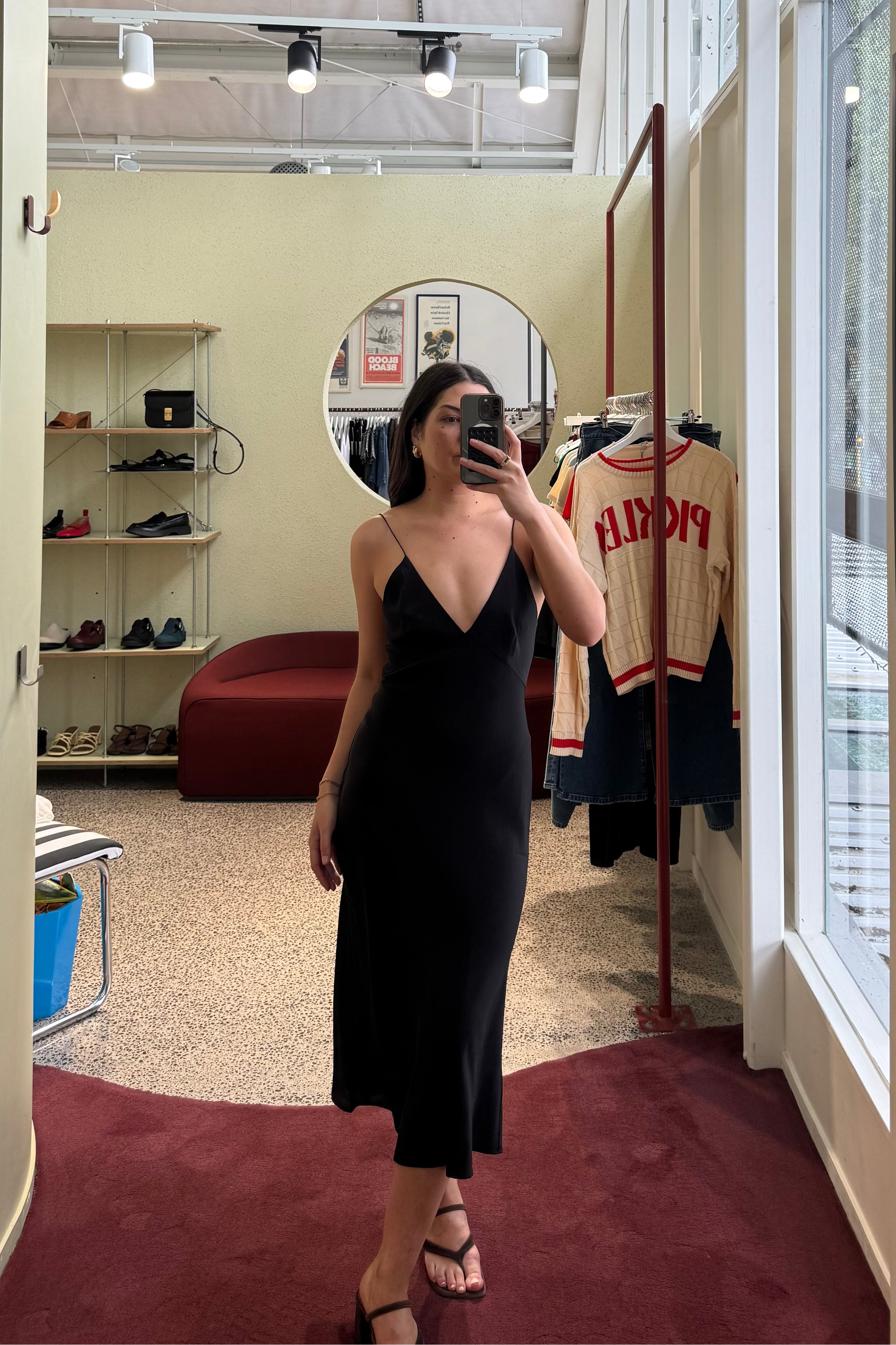 Penny Sage - Roberta Dress - Black