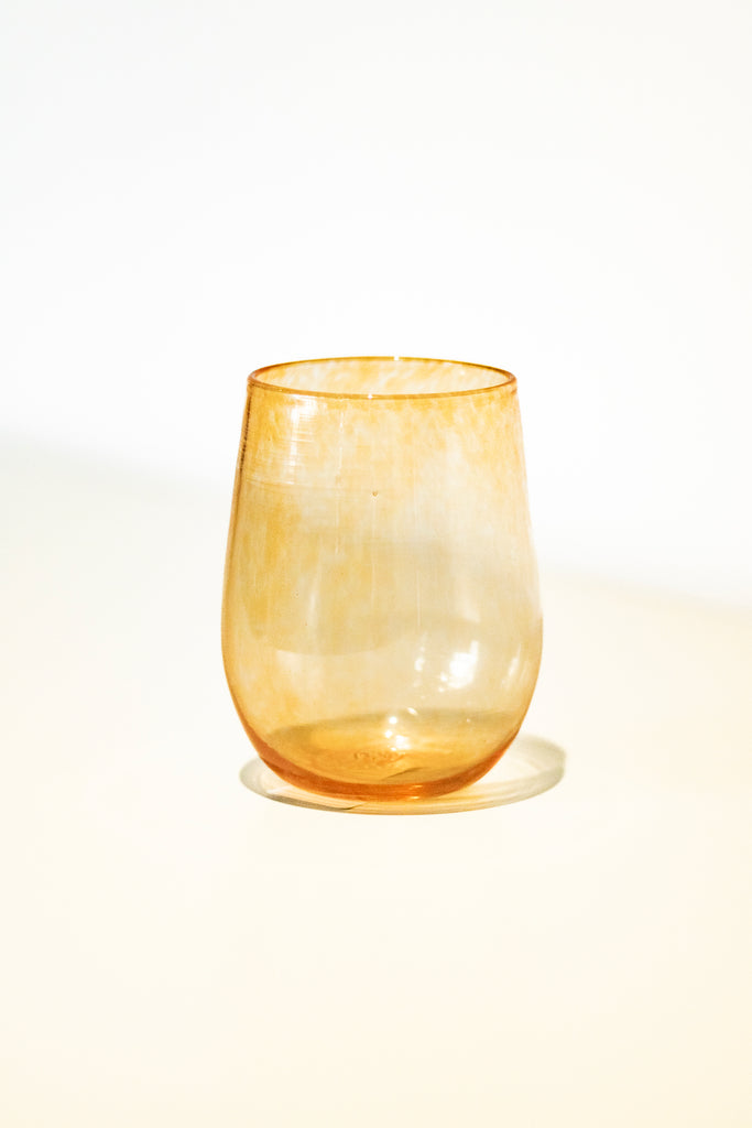 Monmouth Glass - Smooth Cup - Orange