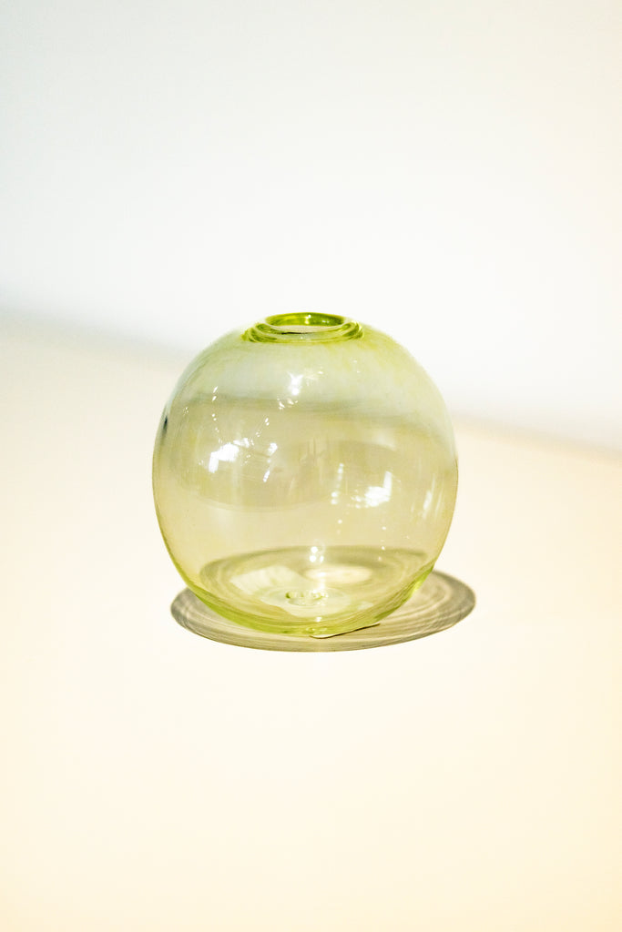 Monmouth Glass - Spherical Bud Vase - Olive