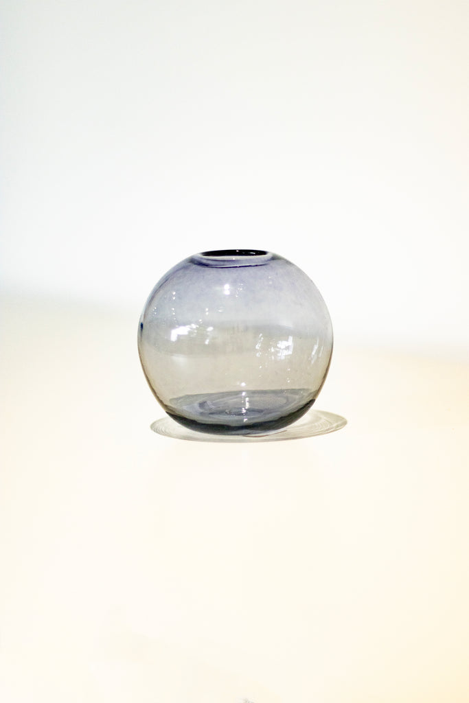 Monmouth Glass - Spherical Bud Vase - Amethyst