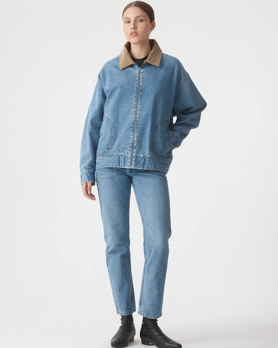 Nobody - Gina Oversized Bomber Jacket - Tonal