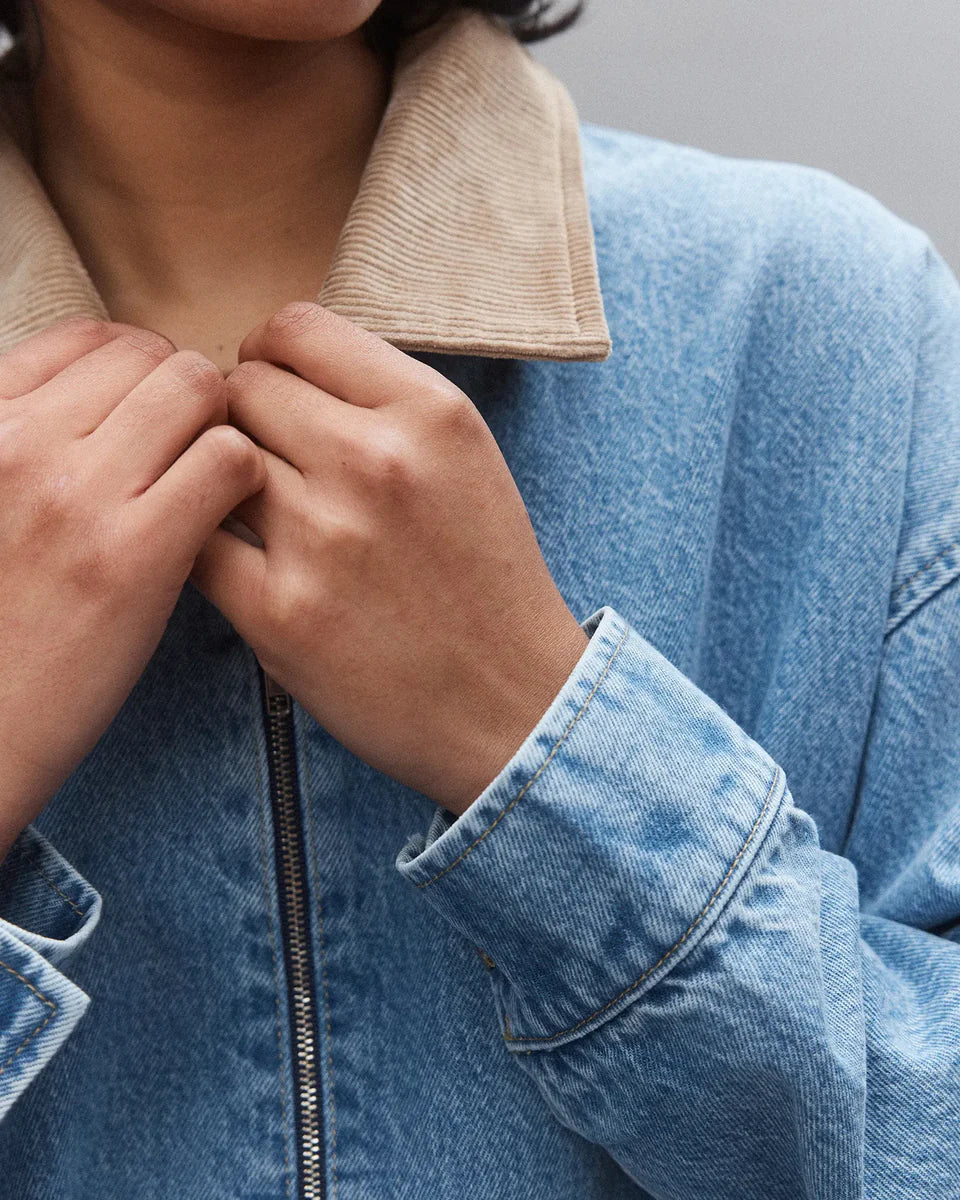Nobody - Gina Oversized Bomber Jacket - Tonal