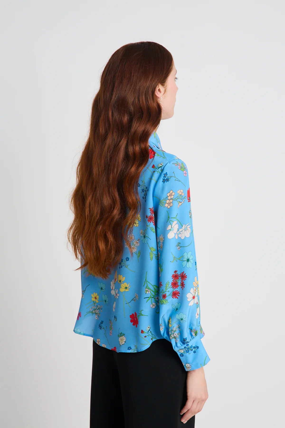 Twenty Seven Names - Instrumental shirt - Blue Floral