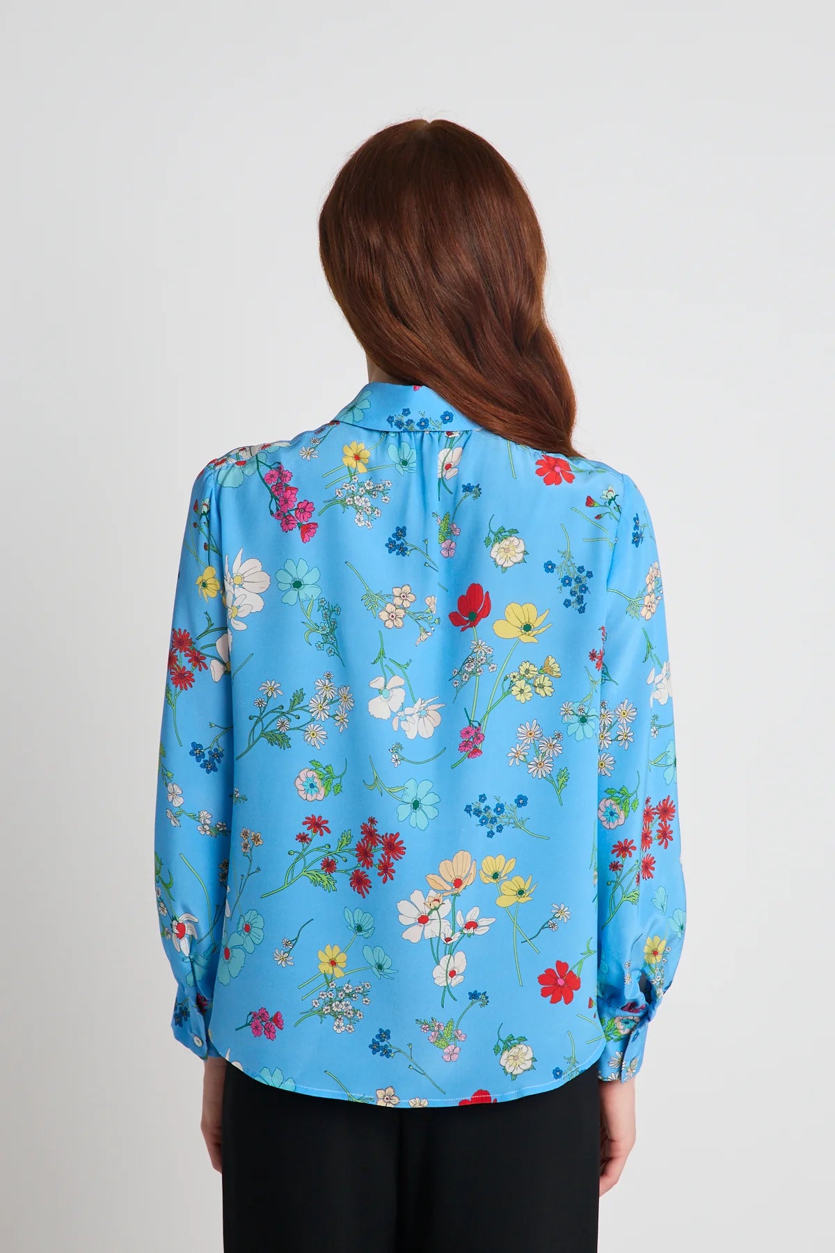 Twenty Seven Names - Instrumental shirt - Blue Floral