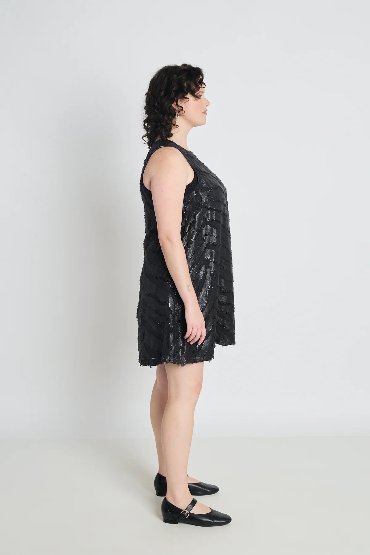 Twenty Seven Names - Capulet dress - Black Chevron