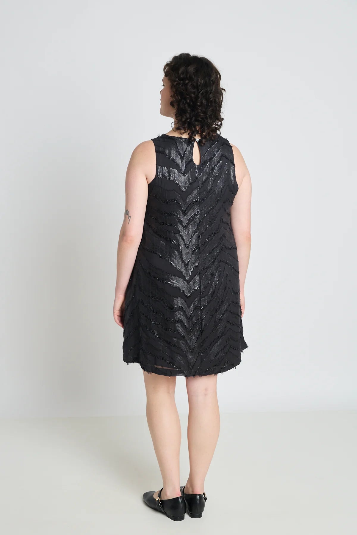 Twenty Seven Names - Capulet dress - Black Chevron