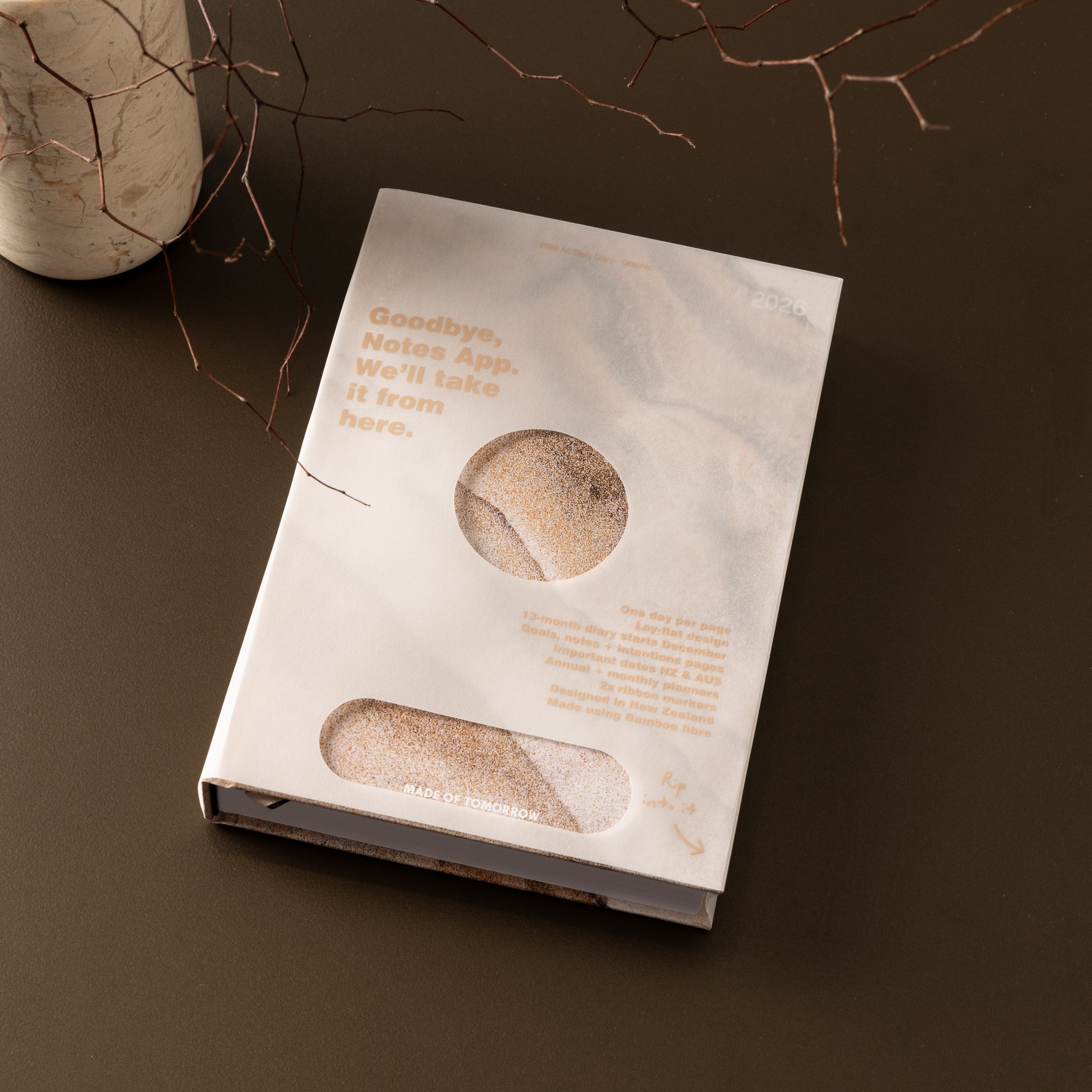 Made of Tomorrow - 2026 A5 Daily Diary - Graphic - Drift