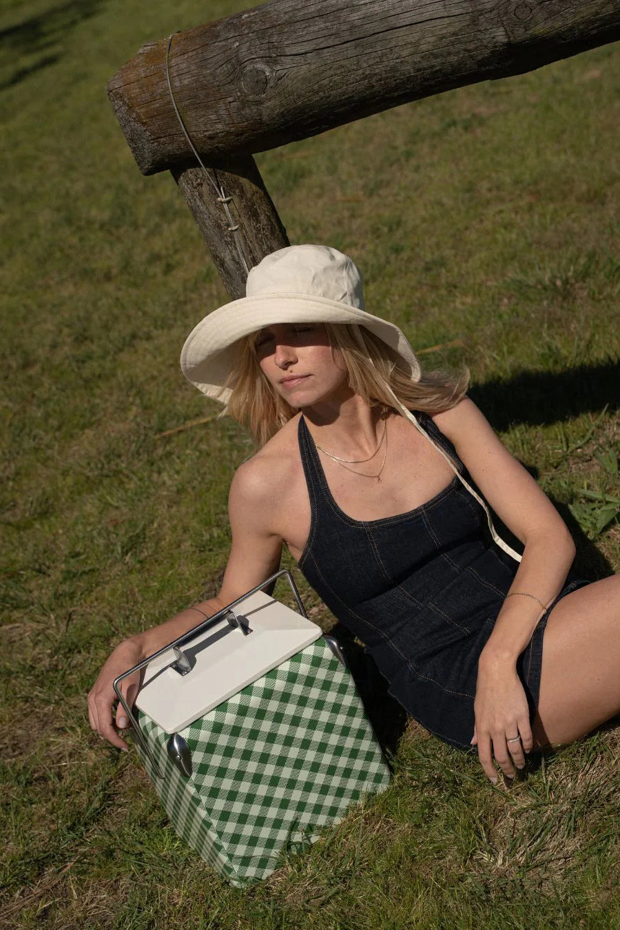 Napoleon Goods - Mini Chilly - Avocado Gingham