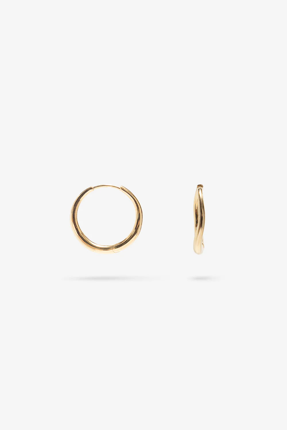 Nina Gordon - Momento Mini Hoops - Gold