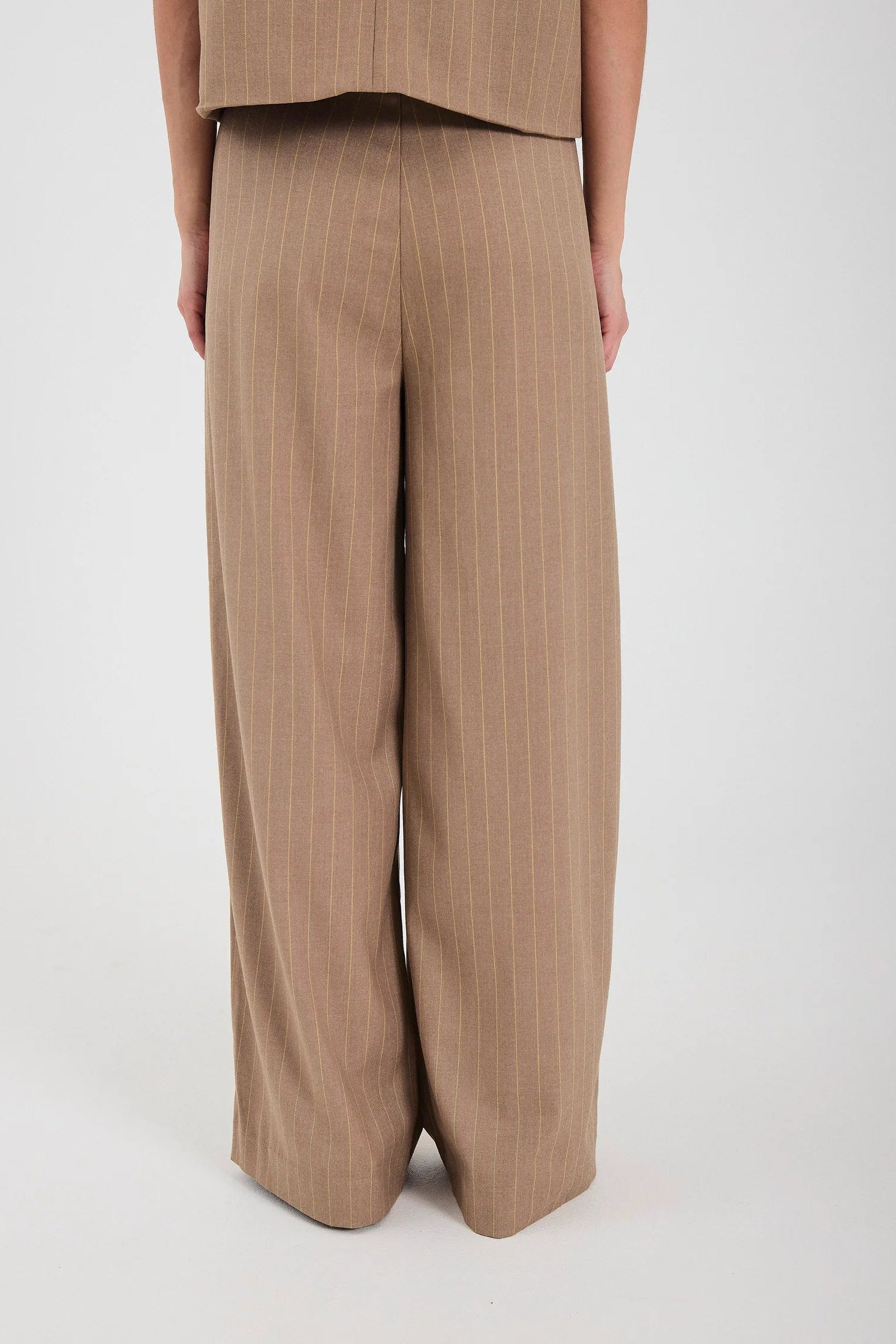 Norr - Novia Pants - Yellow Stripe