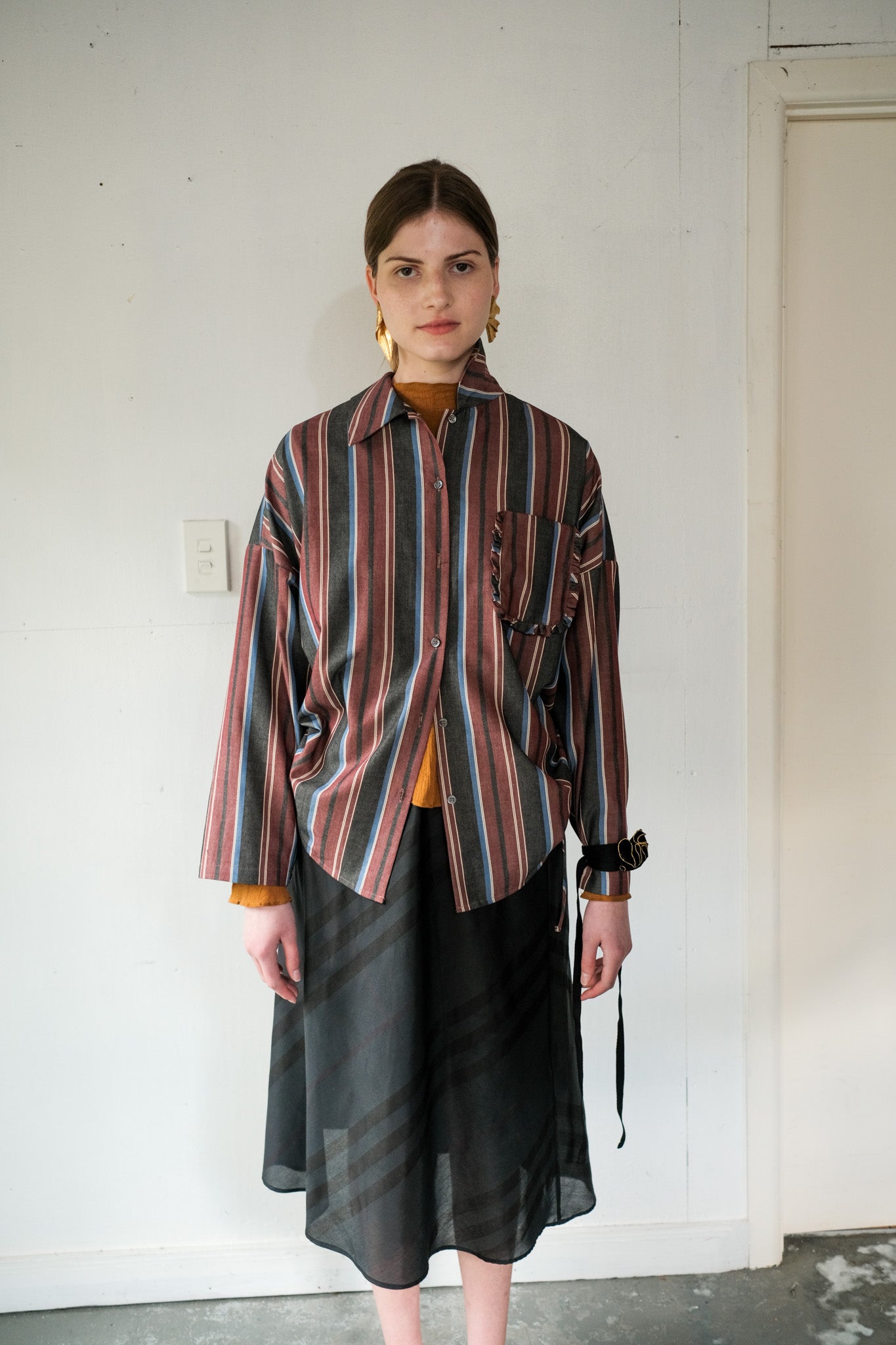ANNIE x Oosterom - Painter’s Shirt 2.0 - Vintage Stripe