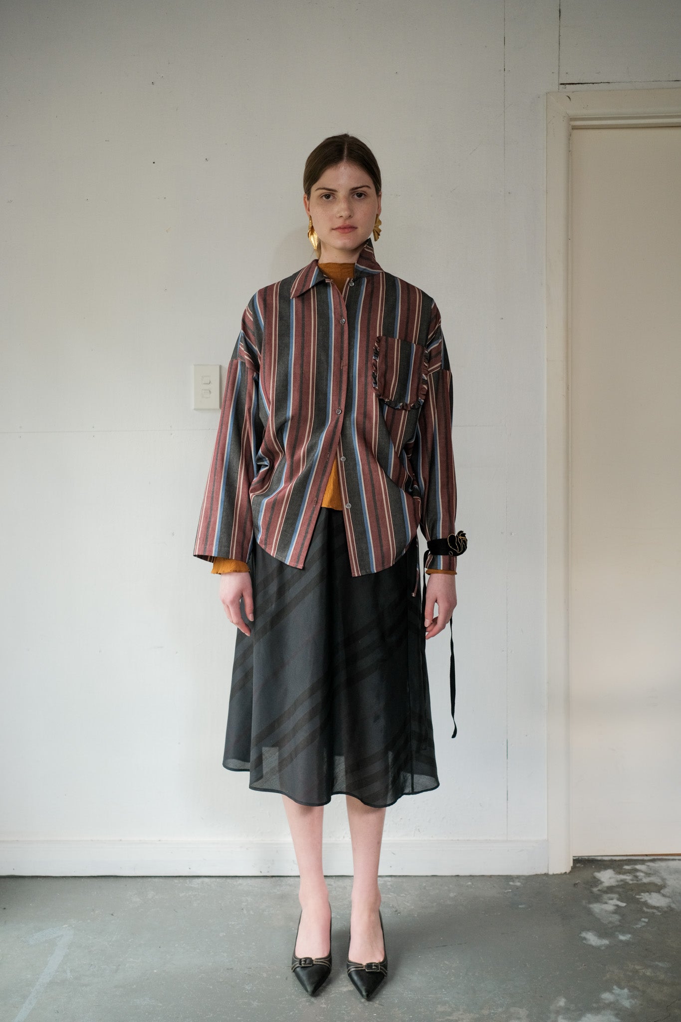 ANNIE x Oosterom - Painter’s Shirt 2.0 - Vintage Stripe