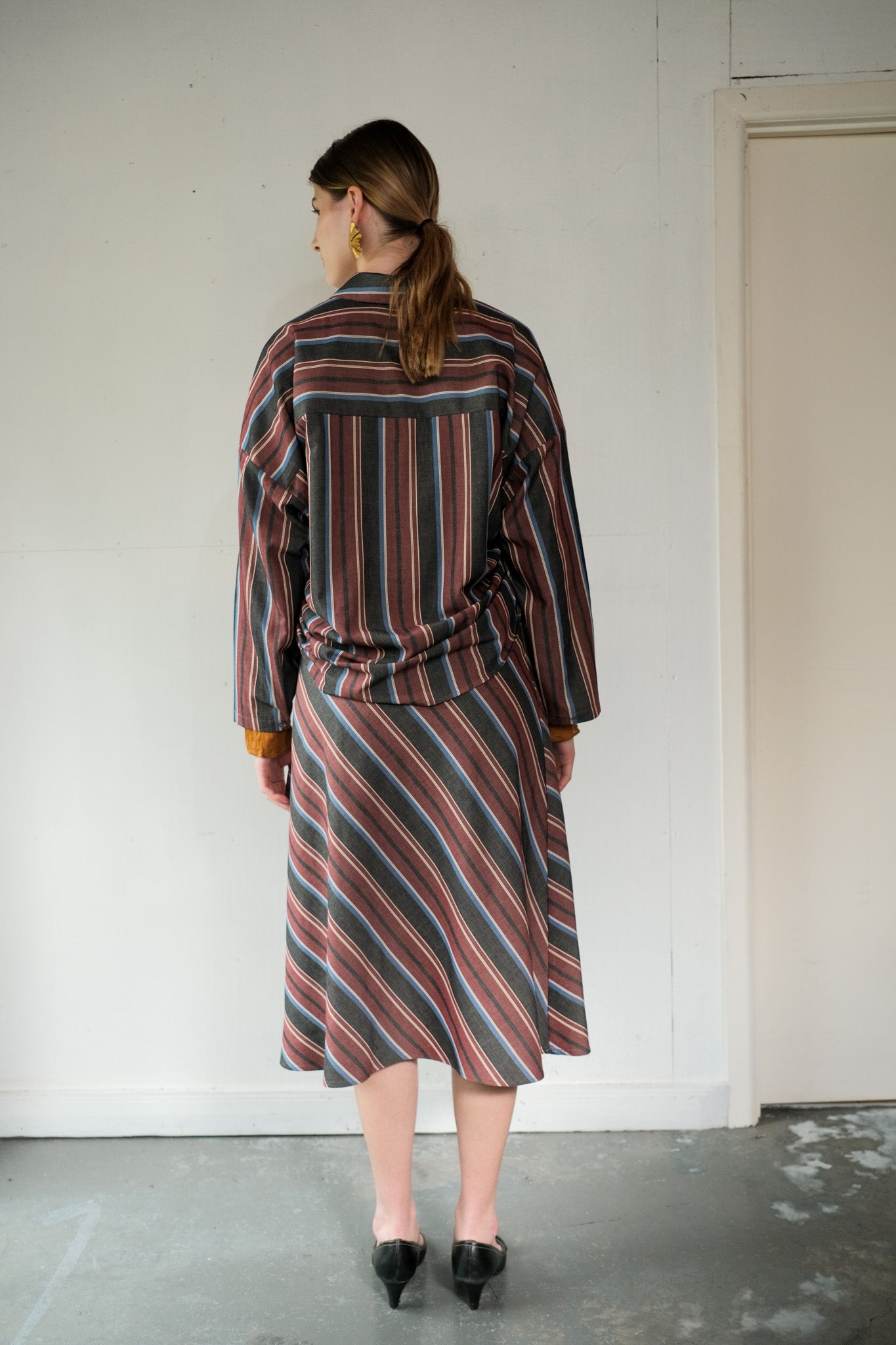 ANNIE x Oosterom - Petra Skirt - Vintage Stripe
